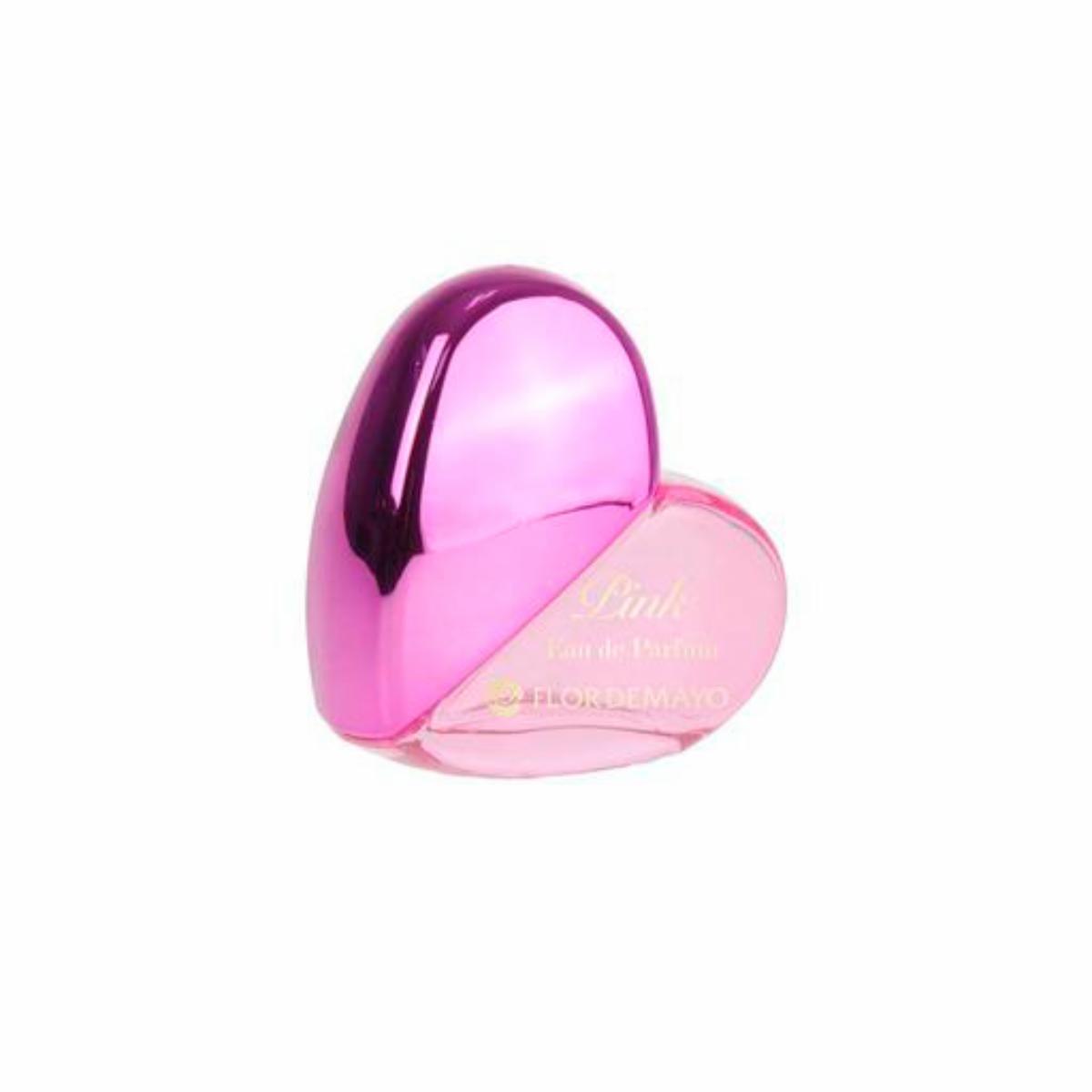 Fragancia Para Dama Corazón Rosado FLOR DE MAYO EDP