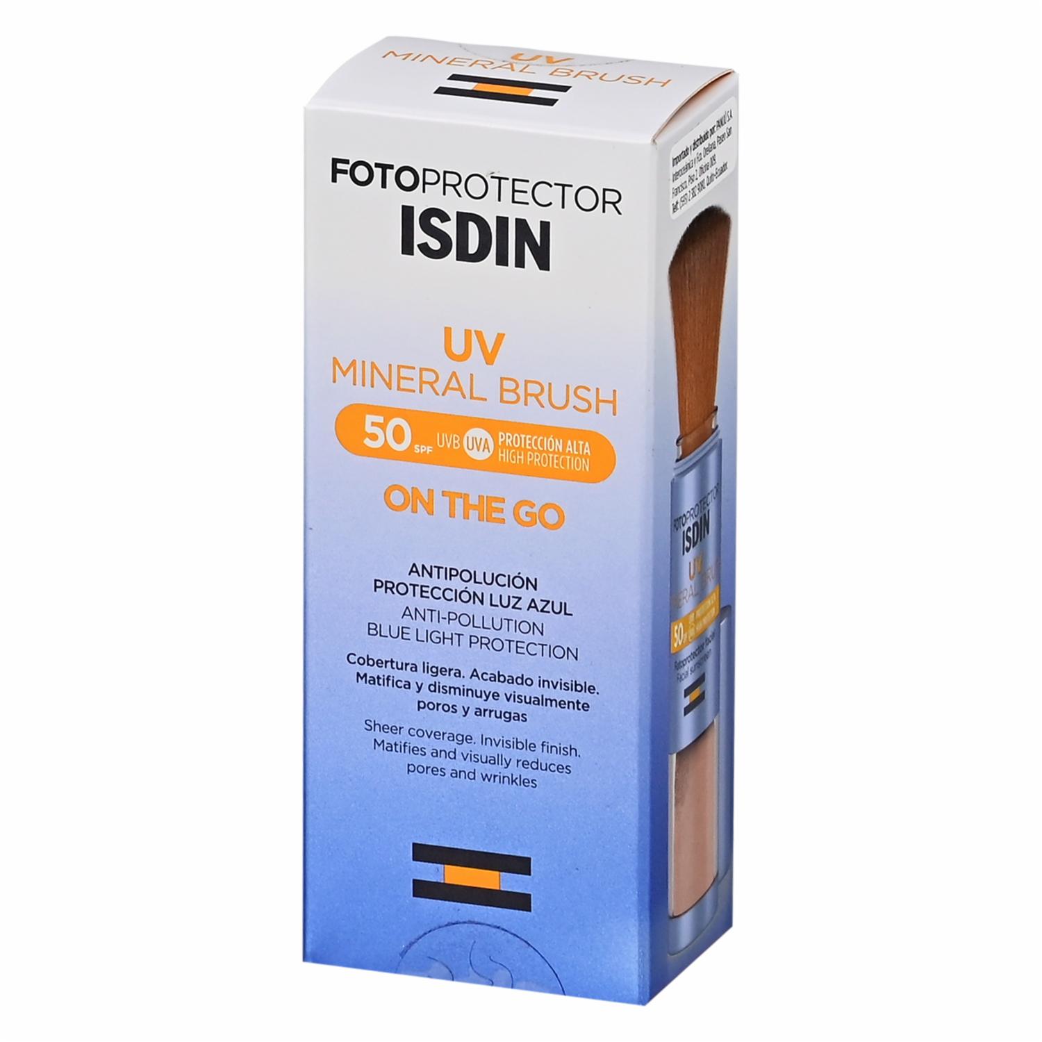 Protector Solar Mineral Brush Con Factor De Protección Solar 50 ISDIN 2 G
