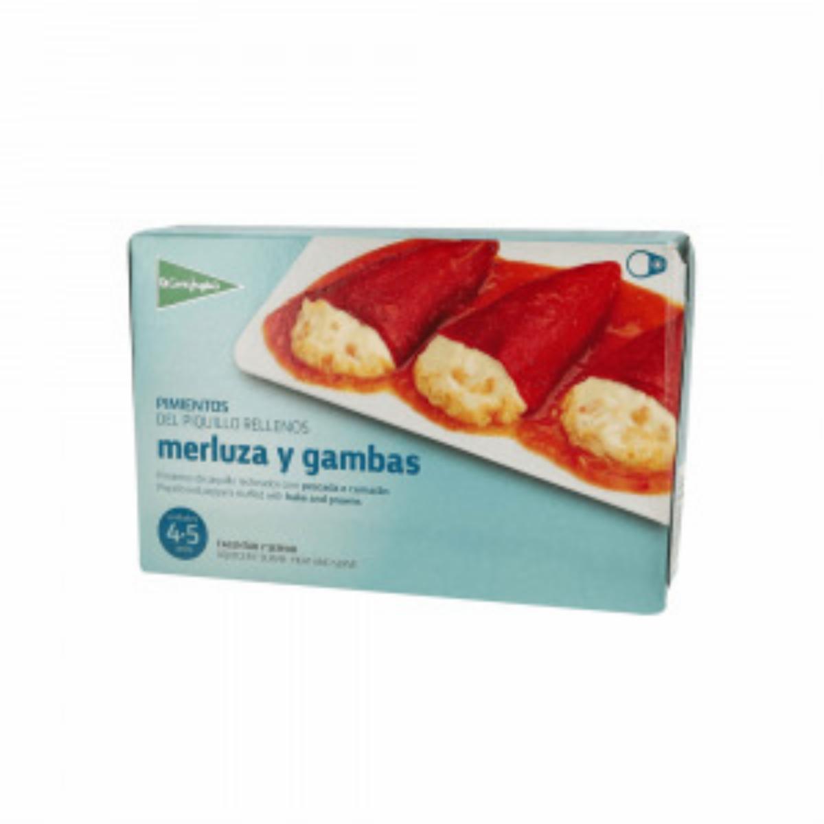 Pimientos Piquillo Rellenos De Merluza Y Gambas EL CORTE INGLÉS 230 G
