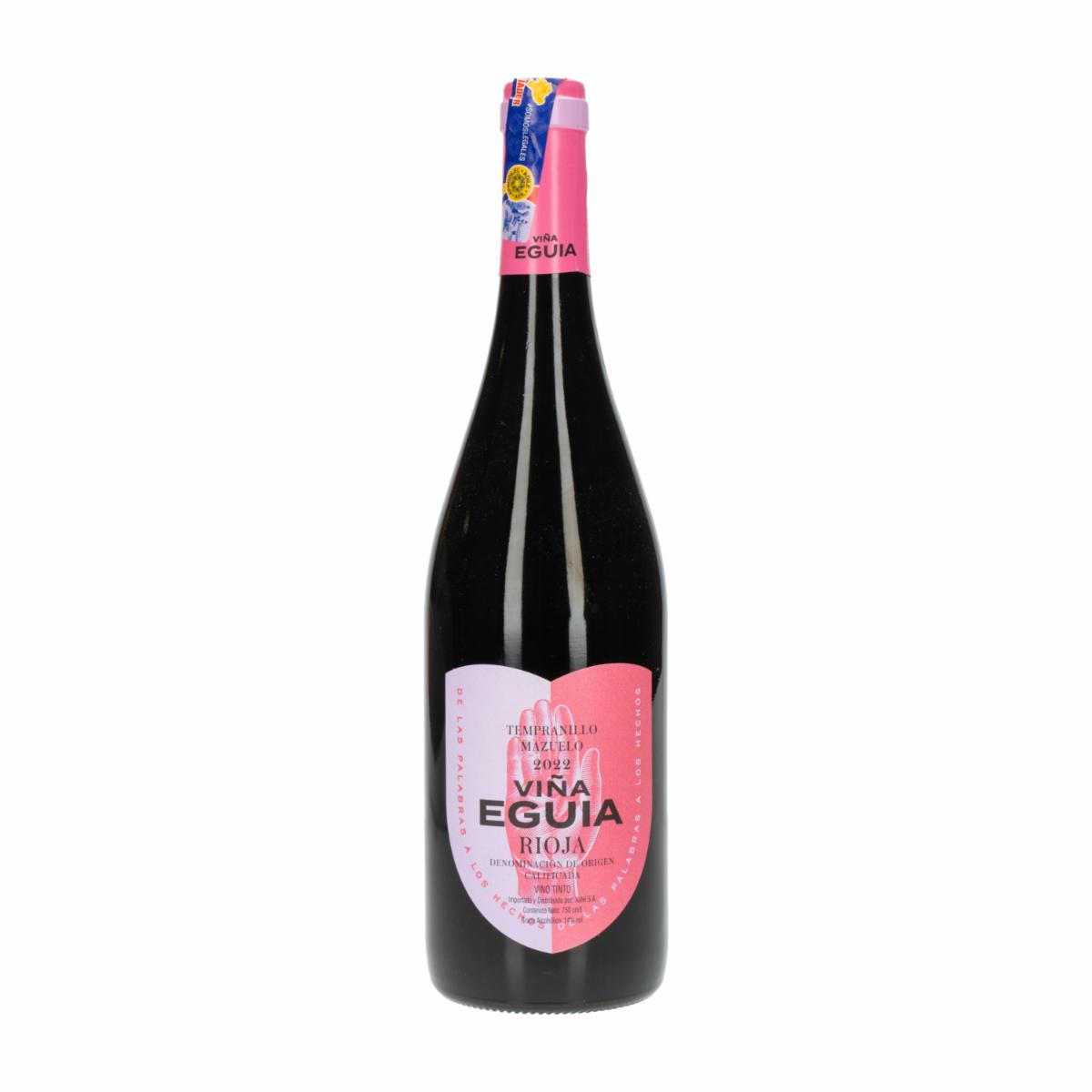 Vino Tinto Tempranillo Mazuelo EGUIA 750 Ml