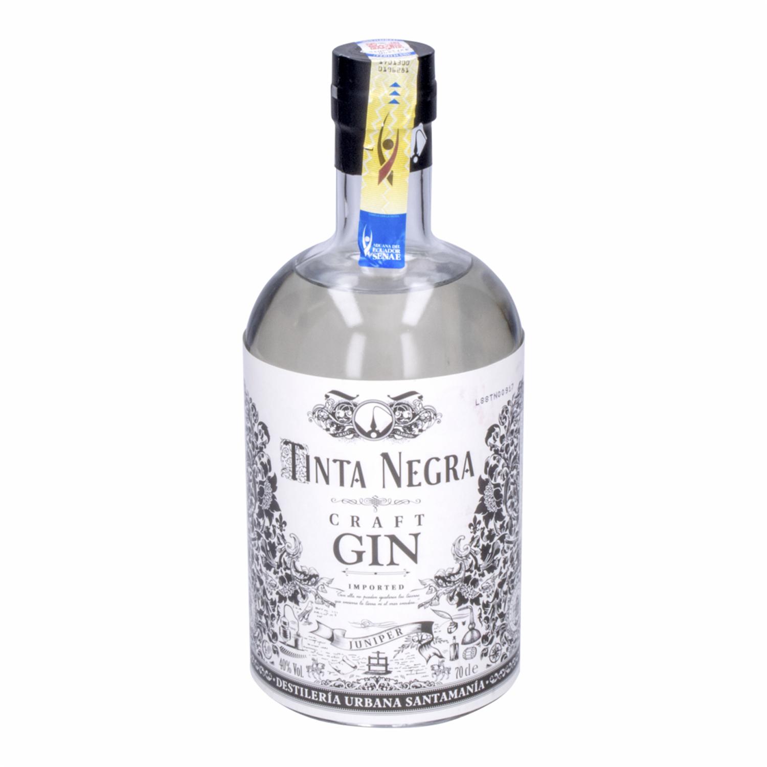 Gin Destilado Tinta Negra 700 Ml