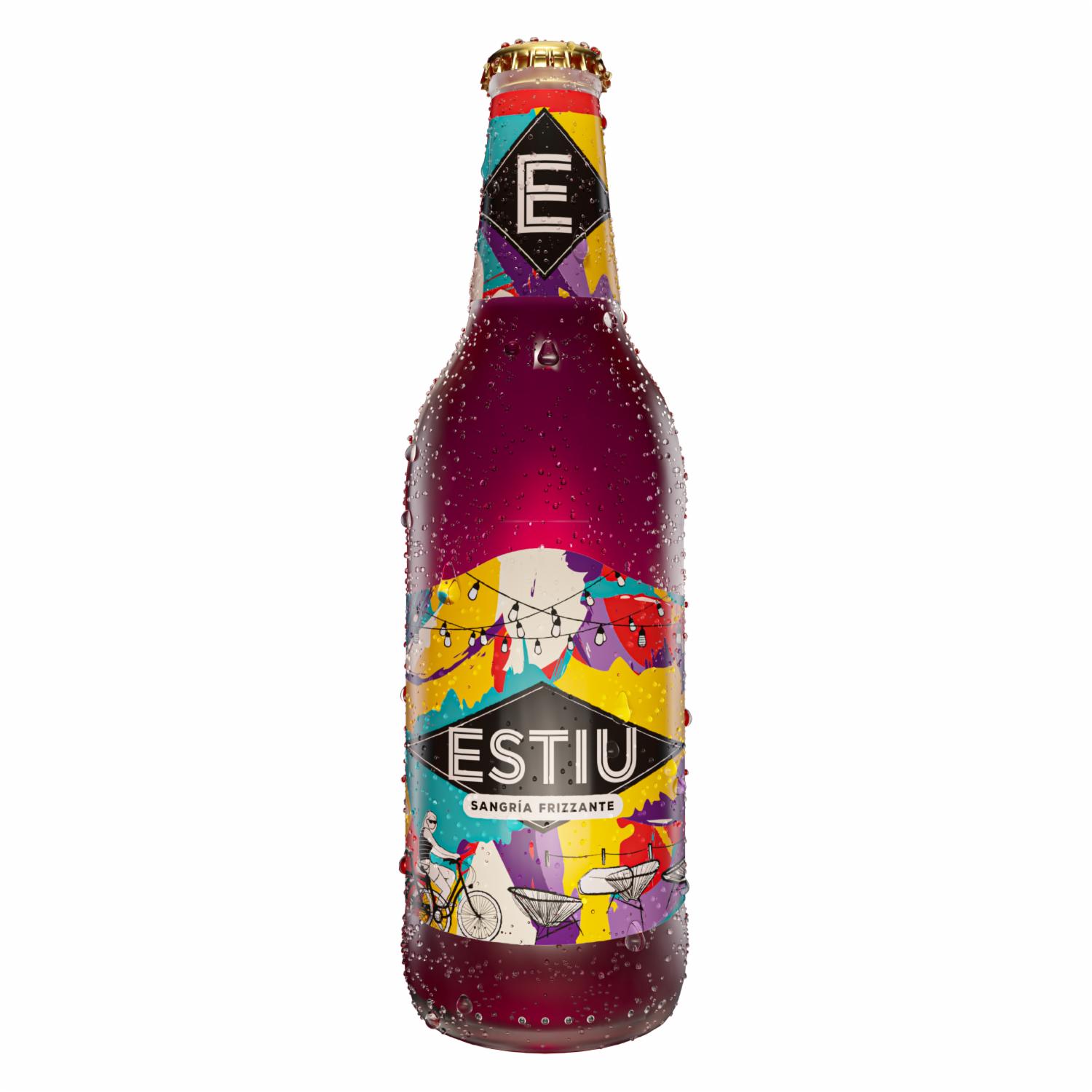 Sangría Española Frizante ESTIU 330 Ml