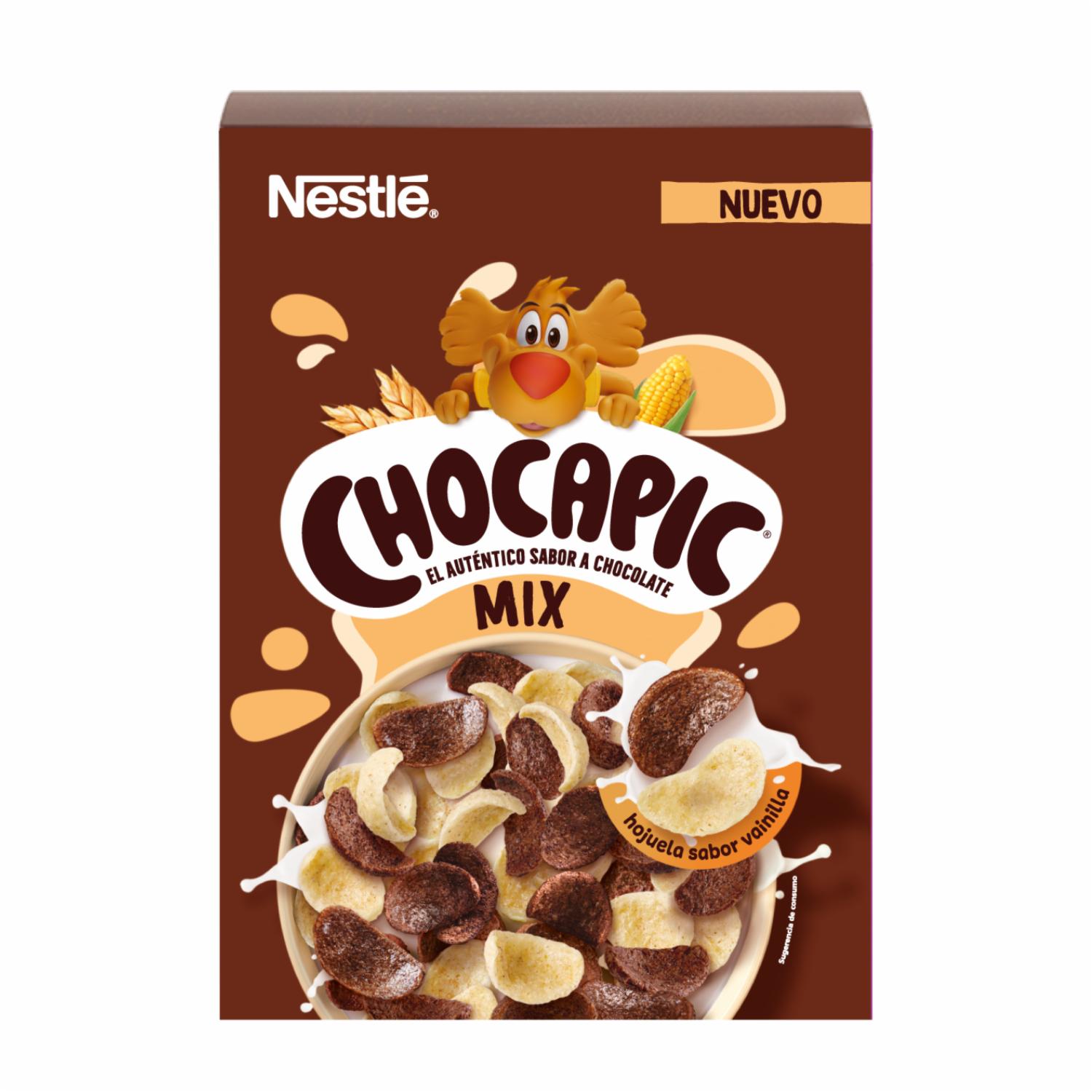 Cereal En Hojuelas De Chocolate Y Vainilla Mix CHOCAPIC 310 G
