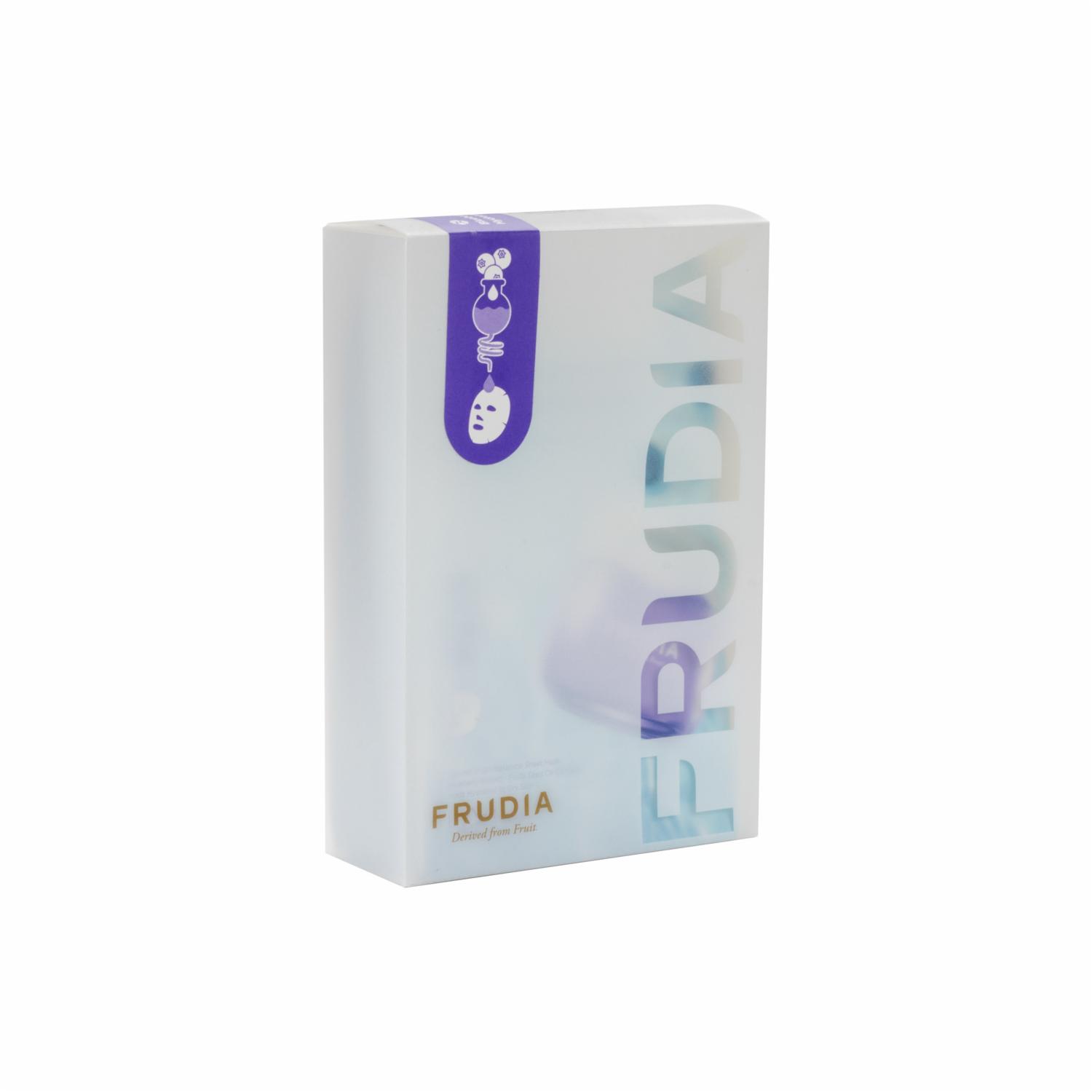 Mascarilla Facial Hidratante De Arandanos X10 FRUDIA Paquete