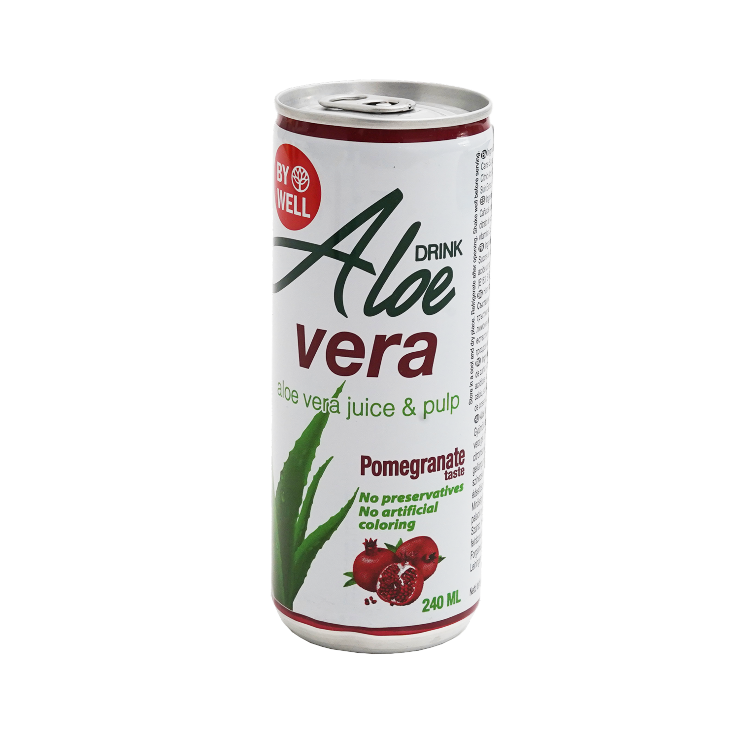 Bebida De Aloe Vera Granada BY WELL 240 Ml