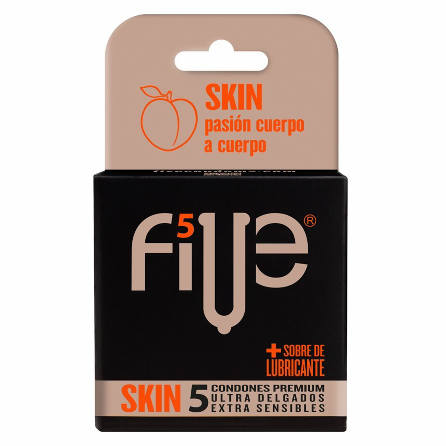 Preservativos Skin Ultra Sensible FIVE X 5 Uds
