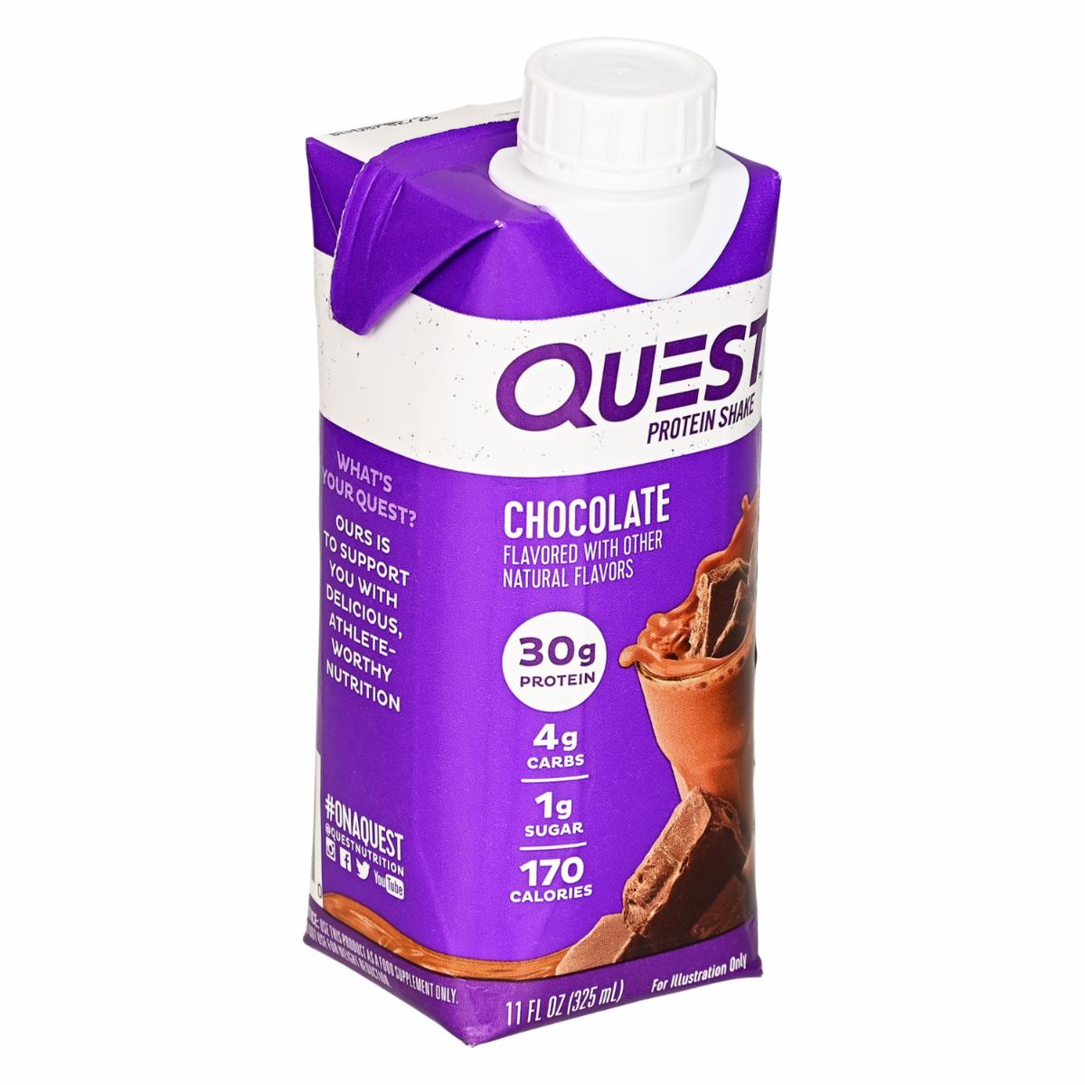Bebida De Chocolate Con Proteína QUEST 325 Ml