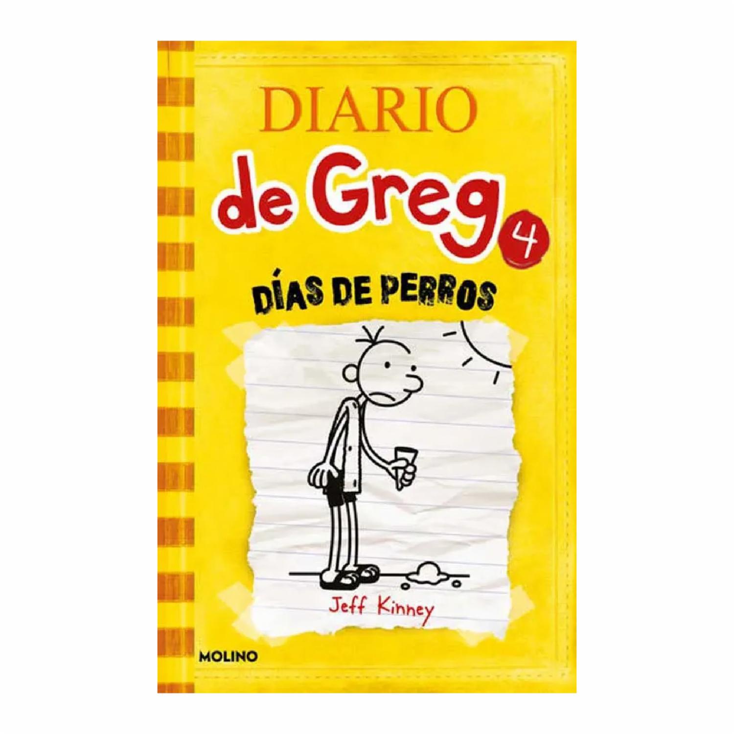Diario De Greg 4 Dia De Perros Jeff Kinney MOLINO 224 Páginas