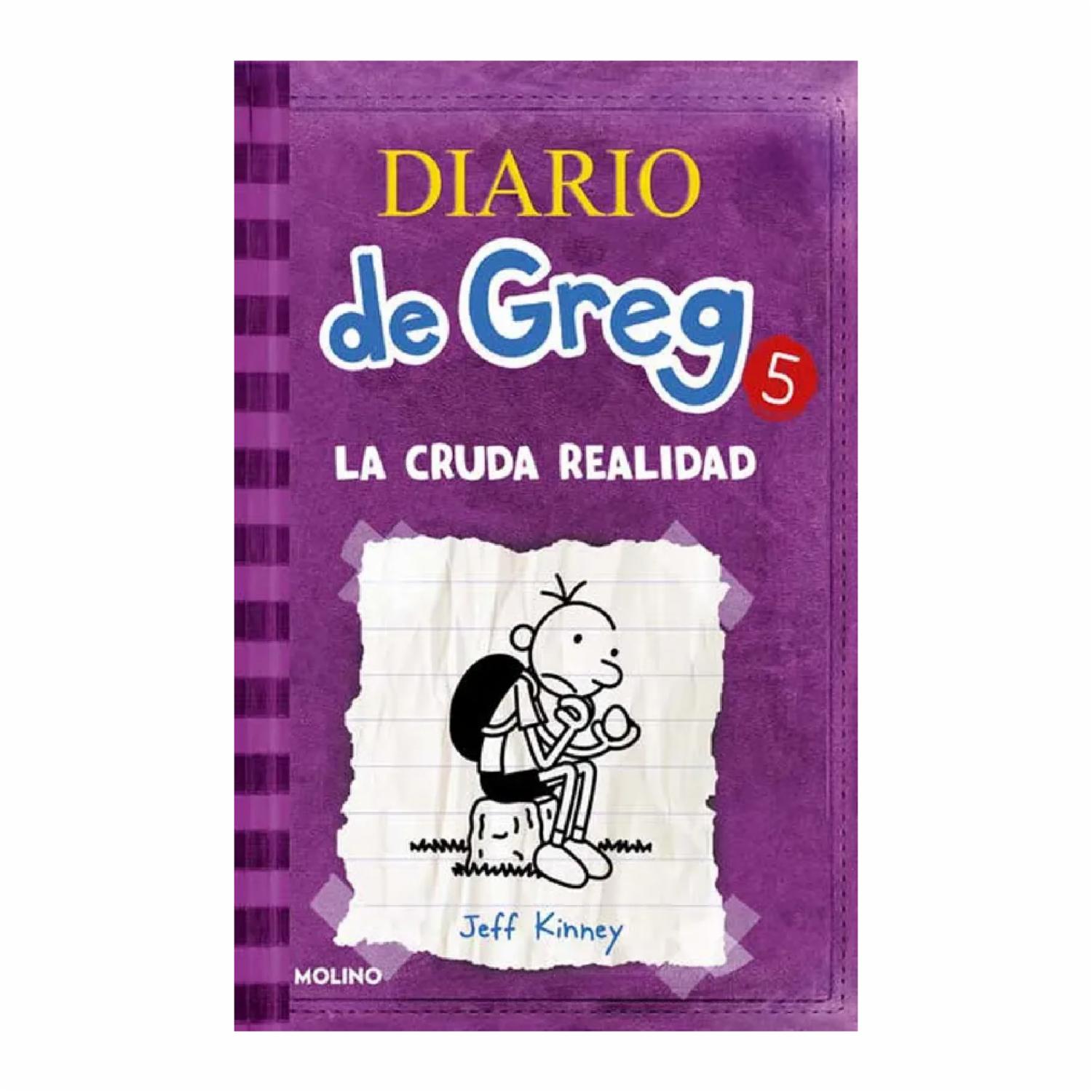 Diario De Greg 5 La Cruda Realidad Jeff Kinney MOLINO 224 Páginas