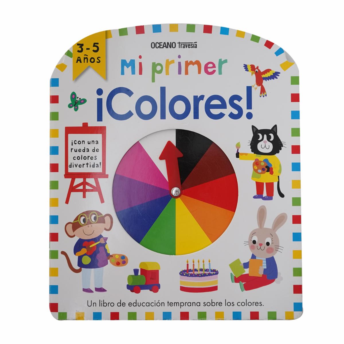 Libros Mi Primer Colores TRAVESÍA 10 Páginas