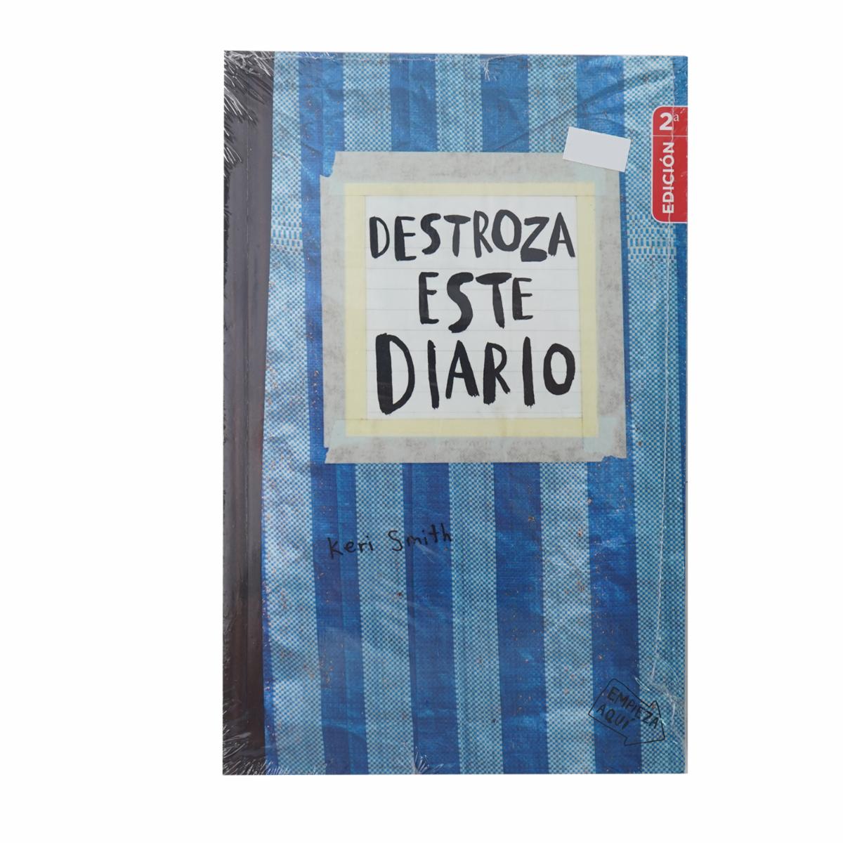 Libro Destroza Este Diario Azul PAIDÓS 158 Páginas