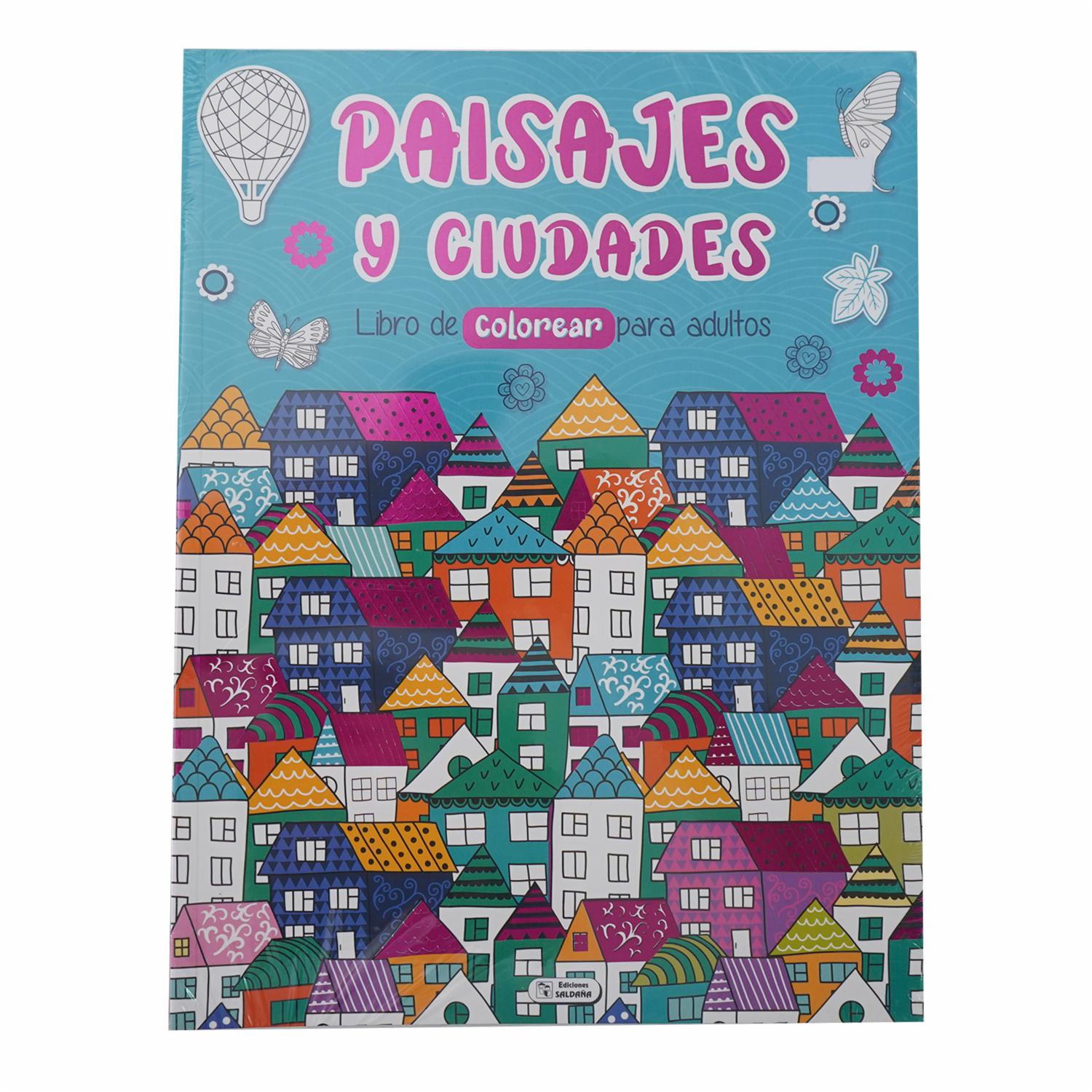 Libro Paisajes Y Ciudades EDICIONES SALDAÑA 64 Páginas