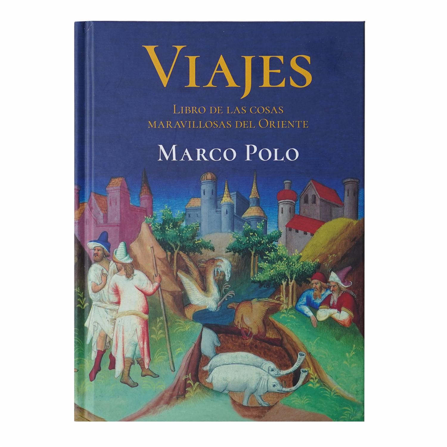 Libro Viajes De Marco Polo MILLA 496 Páginas