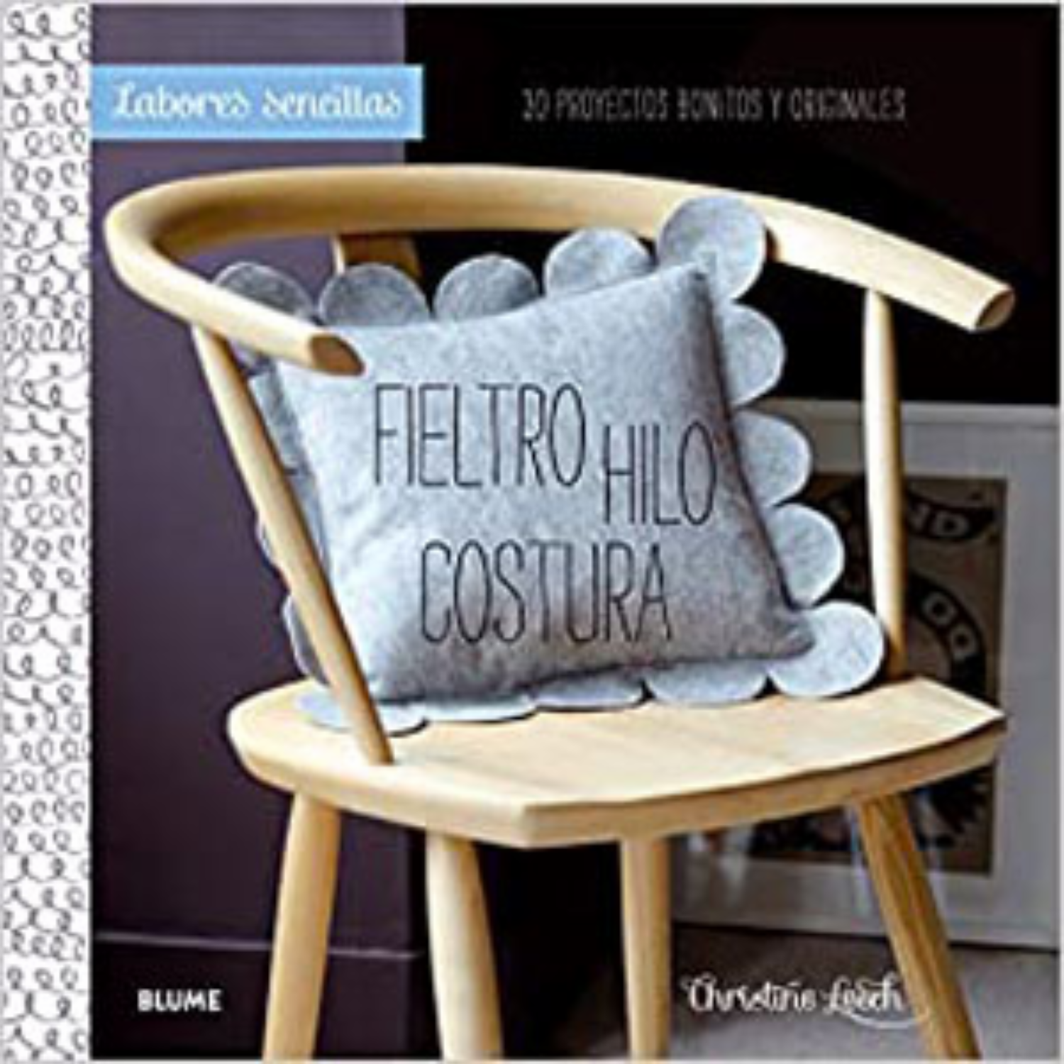 Libro Fieltro Hilo Costura BLUME 128 Páginas