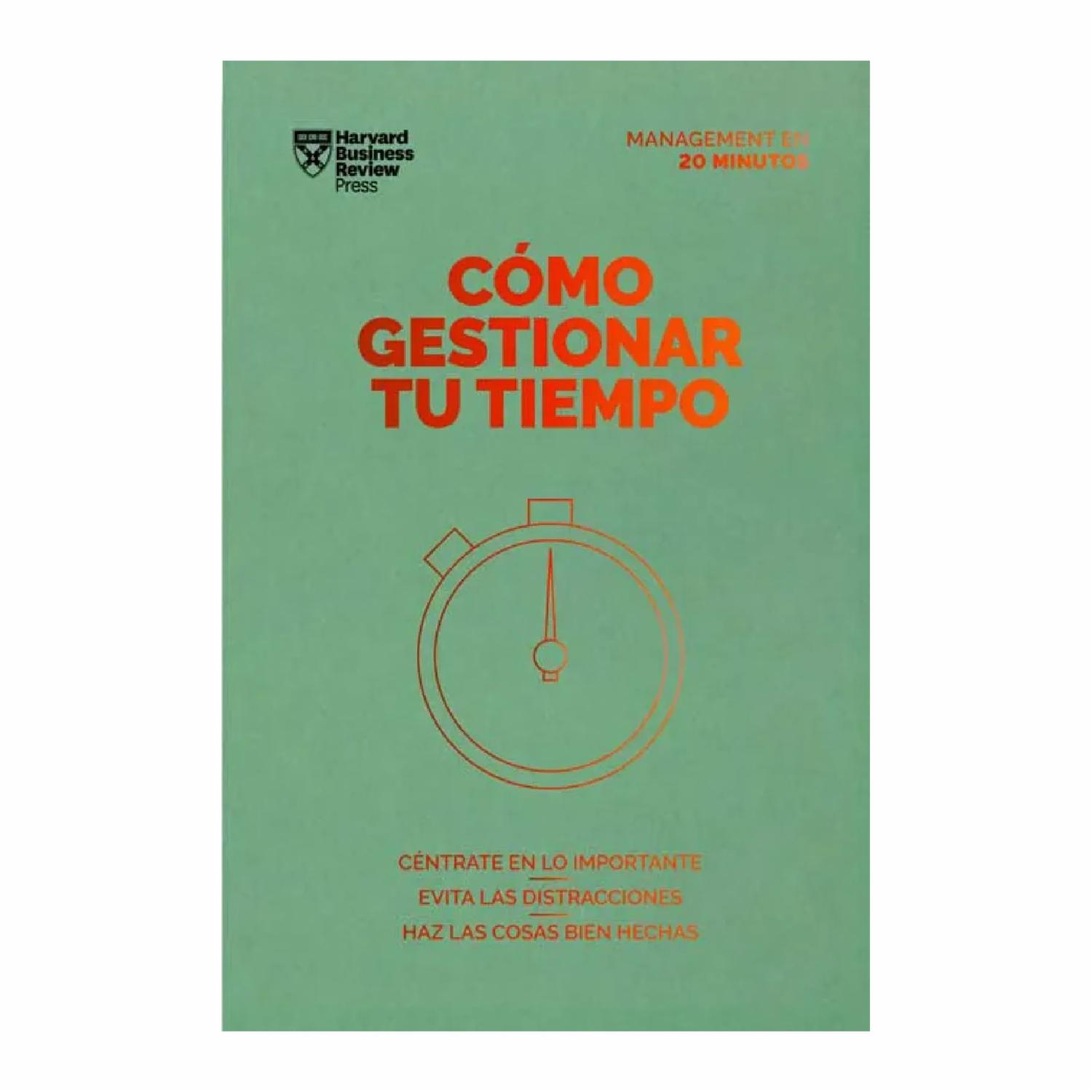Libro Como Gestionar Tu Tiempo PLANETA 85 Páginas
