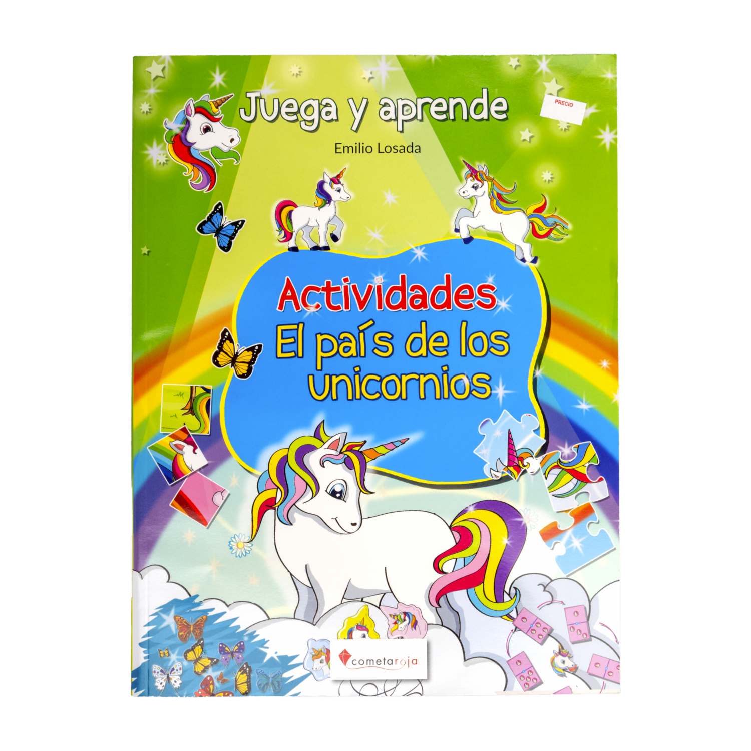 Libro El País De Los Unicornios Actividades MR.BOOKS 34 Páginas