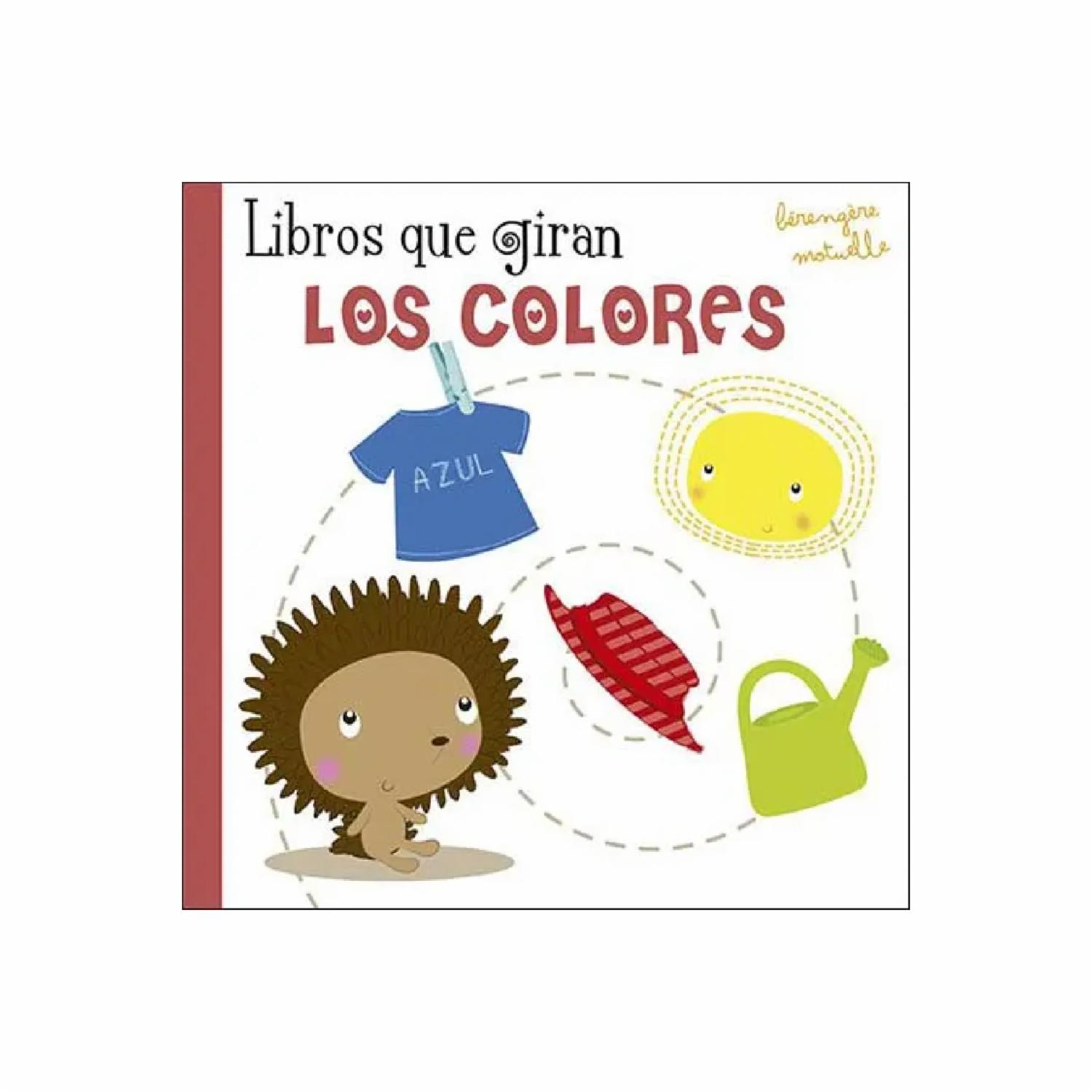 Libro Libros Que Giran Las Colores SILVER DOLPHIN 5 Páginas
