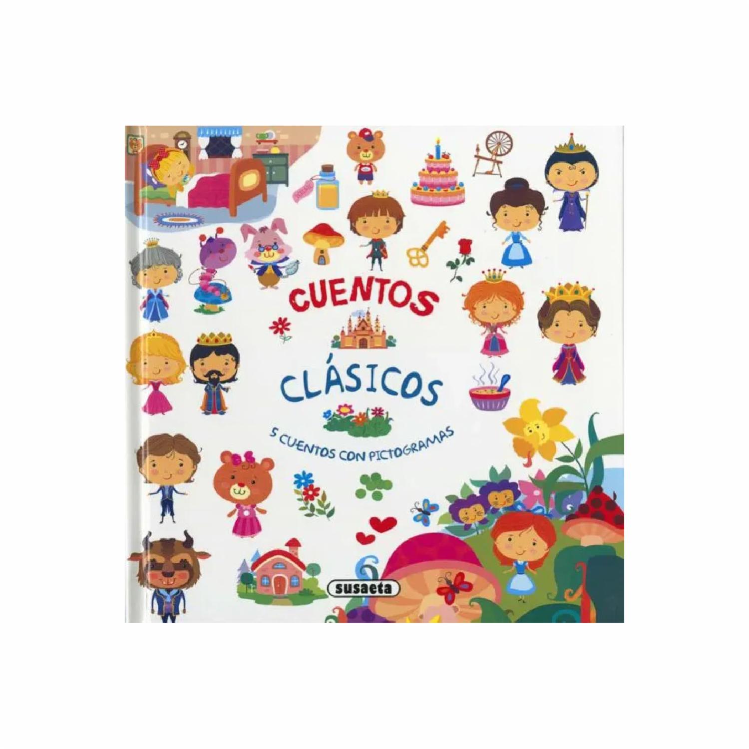 Libro Cuentos Clásicos Pictogramas SUSAETA 10 Páginas