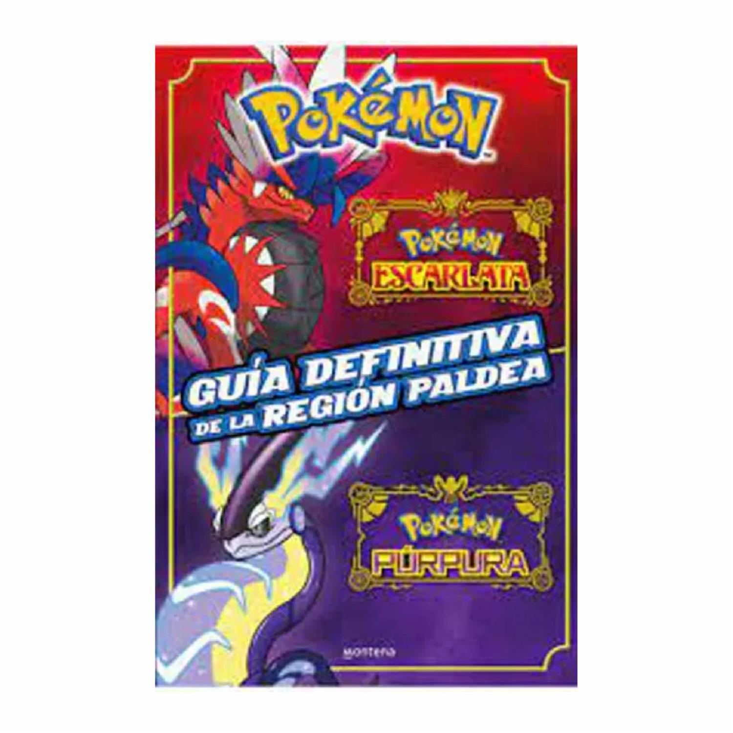 Libro Pokemon – Guía Definitiva Región Paleta MONTENA 224 Páginas
