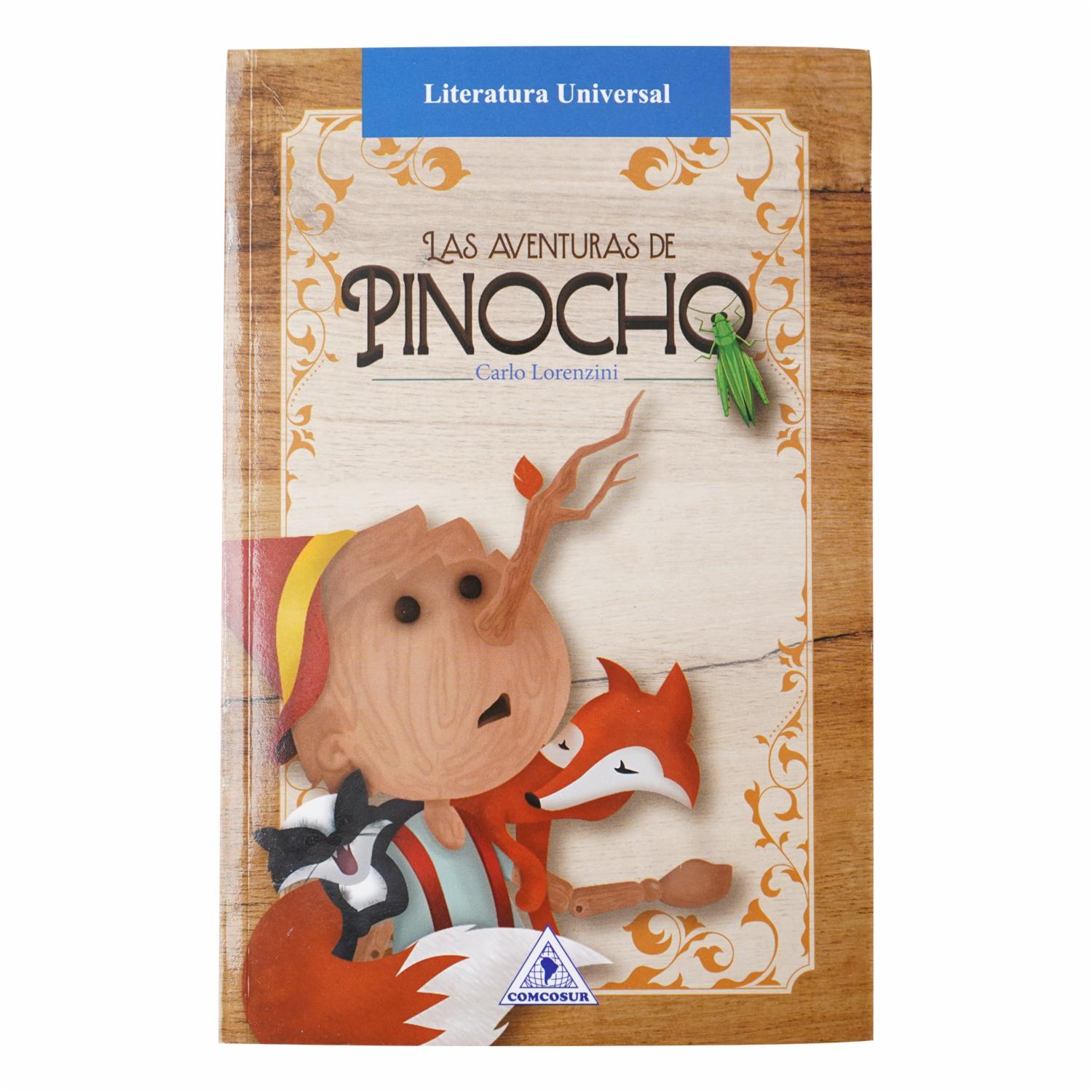 Libro Las Aventuras De Pinocho COMCOSUR 320 Páginas