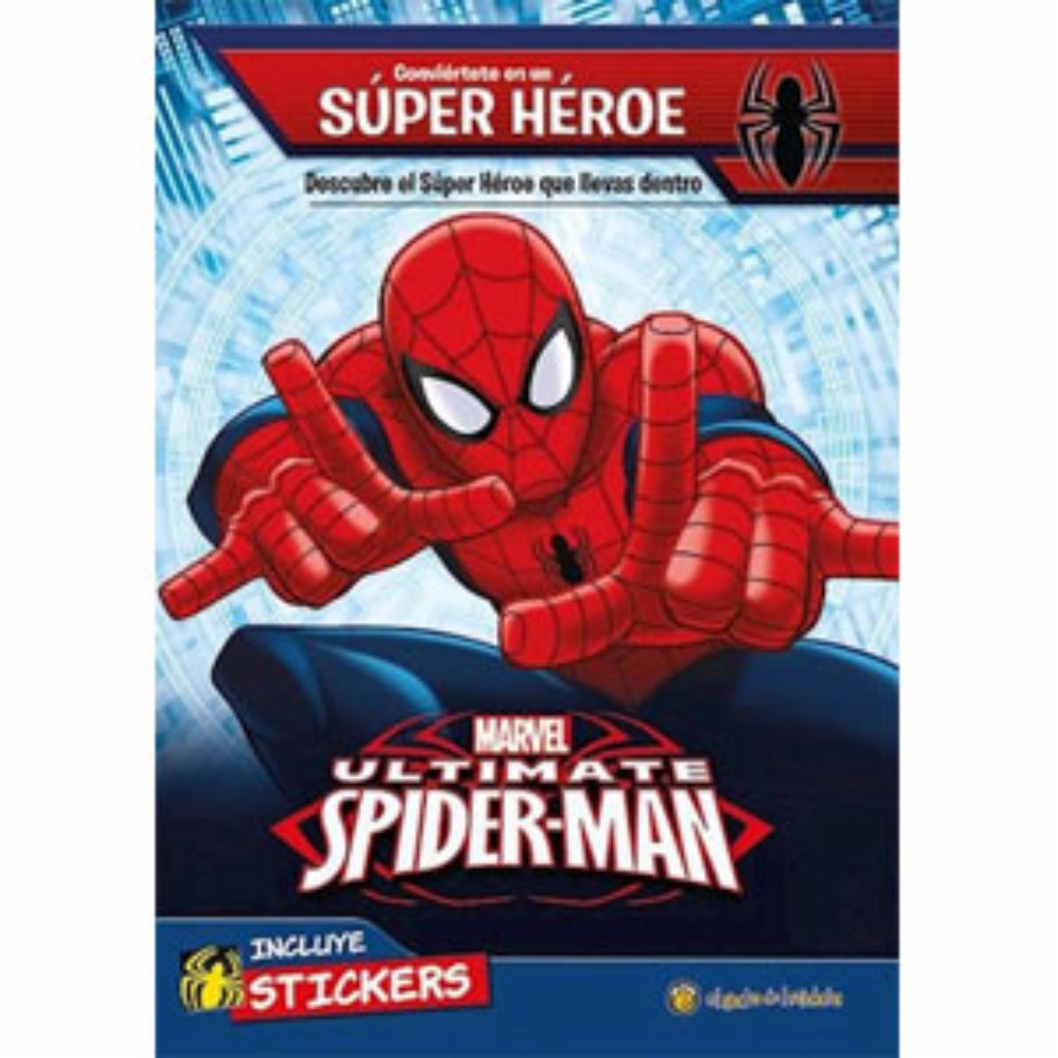 Libro Spiderman Conviértete En Un Súper Héroe EL GATO DE HOJALATA 40 Páginas