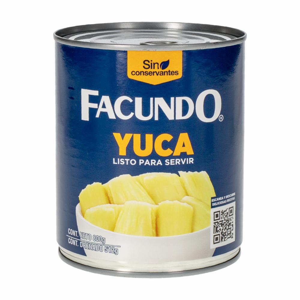 Yuca Lista Para Servir FACUNDO 800 G