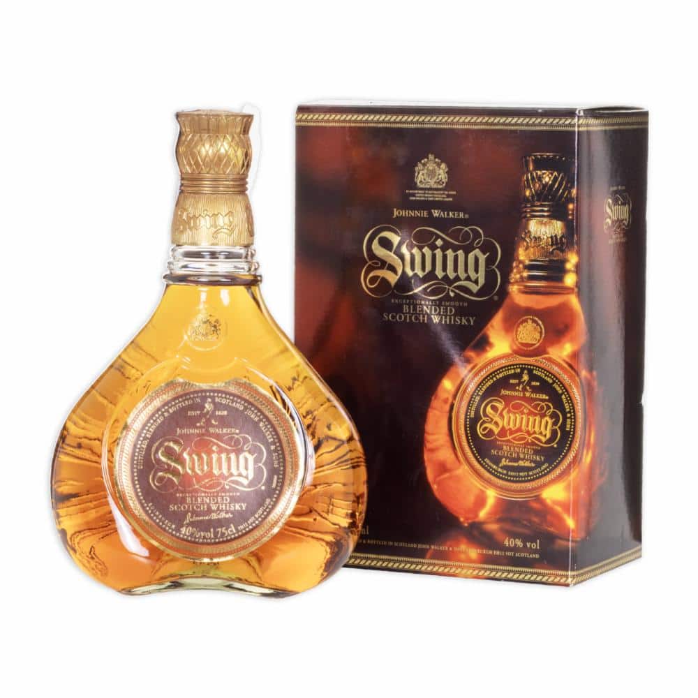 Whisky Swing Caja Johnnie Walker 750 Ml