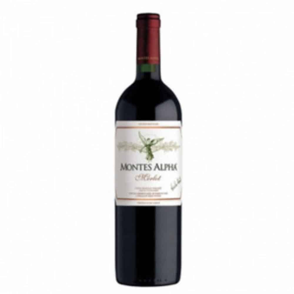 Vino Tinto Merlot Alpha Montes 750 Ml