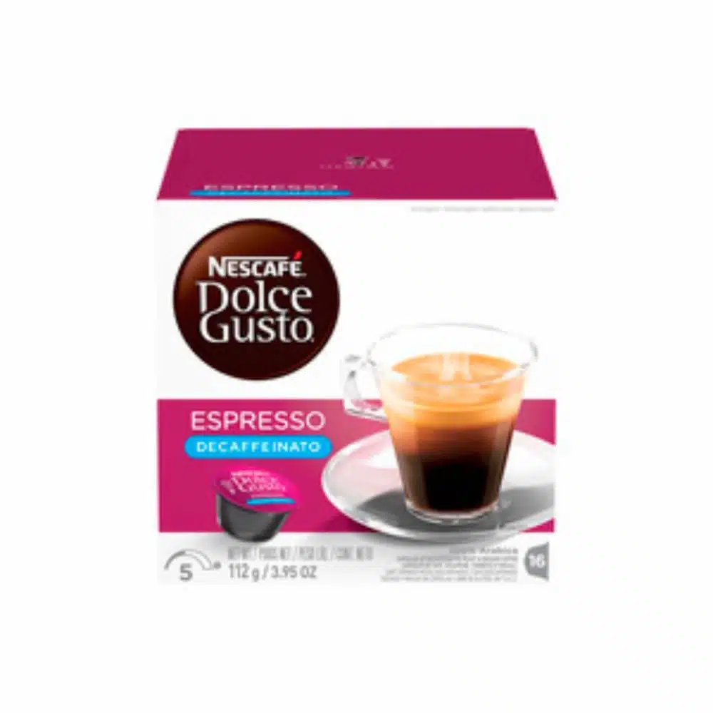 Café En Cápsulas Descafeinado NESCAFÉ DOLCE GUSTO 96 G