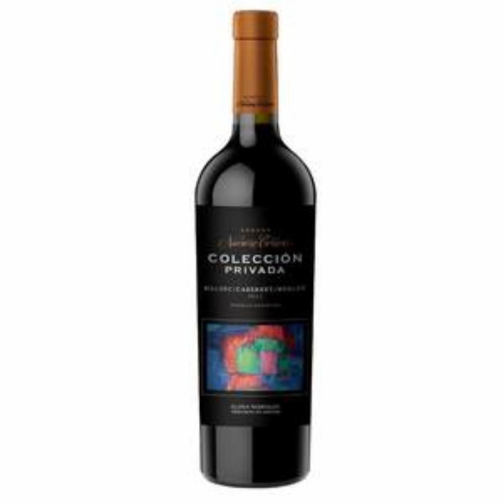 Vino Tinto Colección  Privada Blend Cabernet Navarro Correas 750 Ml