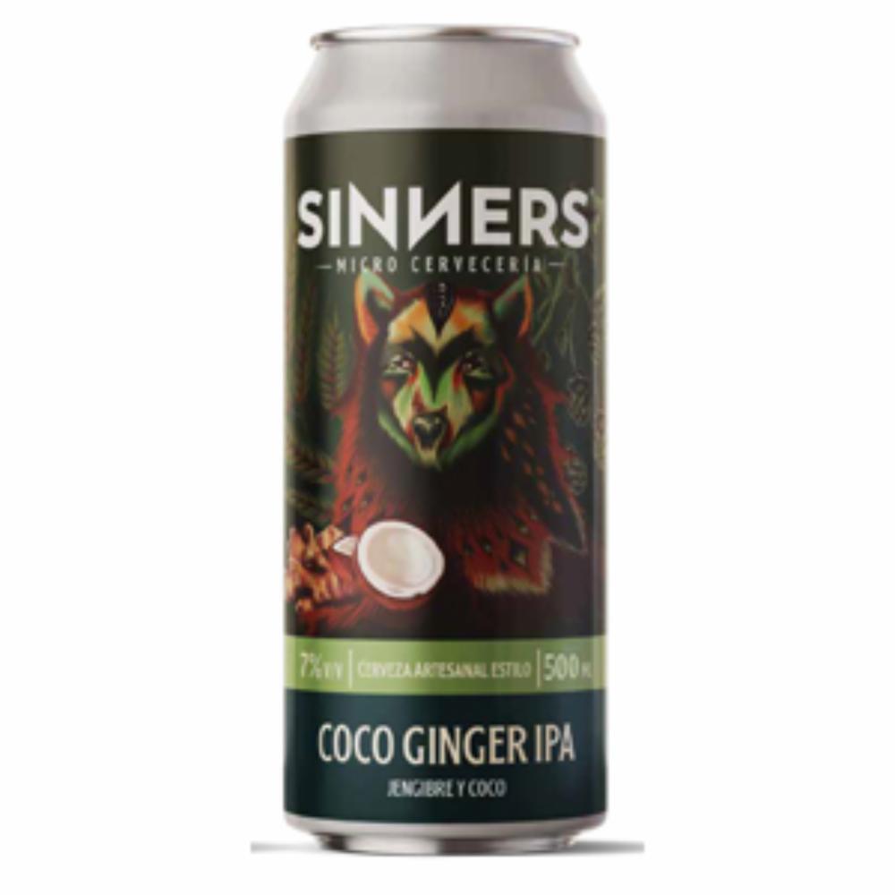 Cerveza De Coco Ginger Ipa Sinners 500 Ml