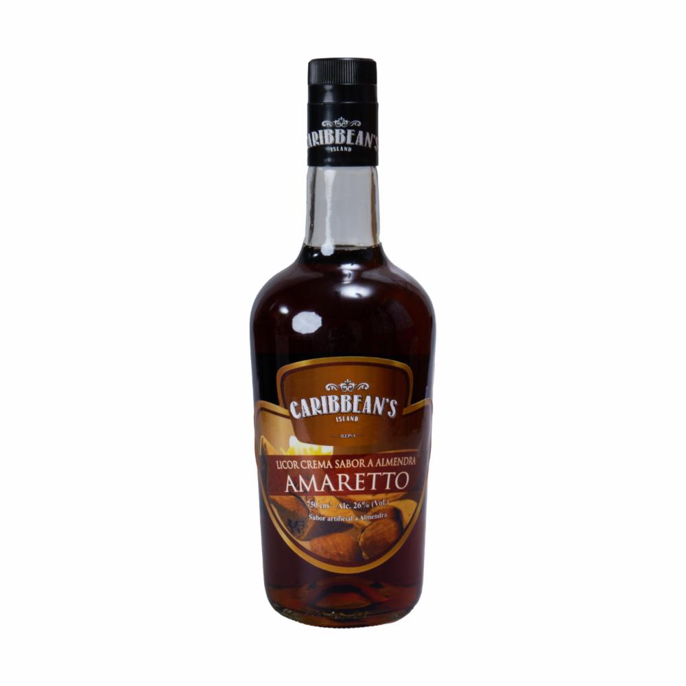 Licor Amaretto Caribbeans Botella