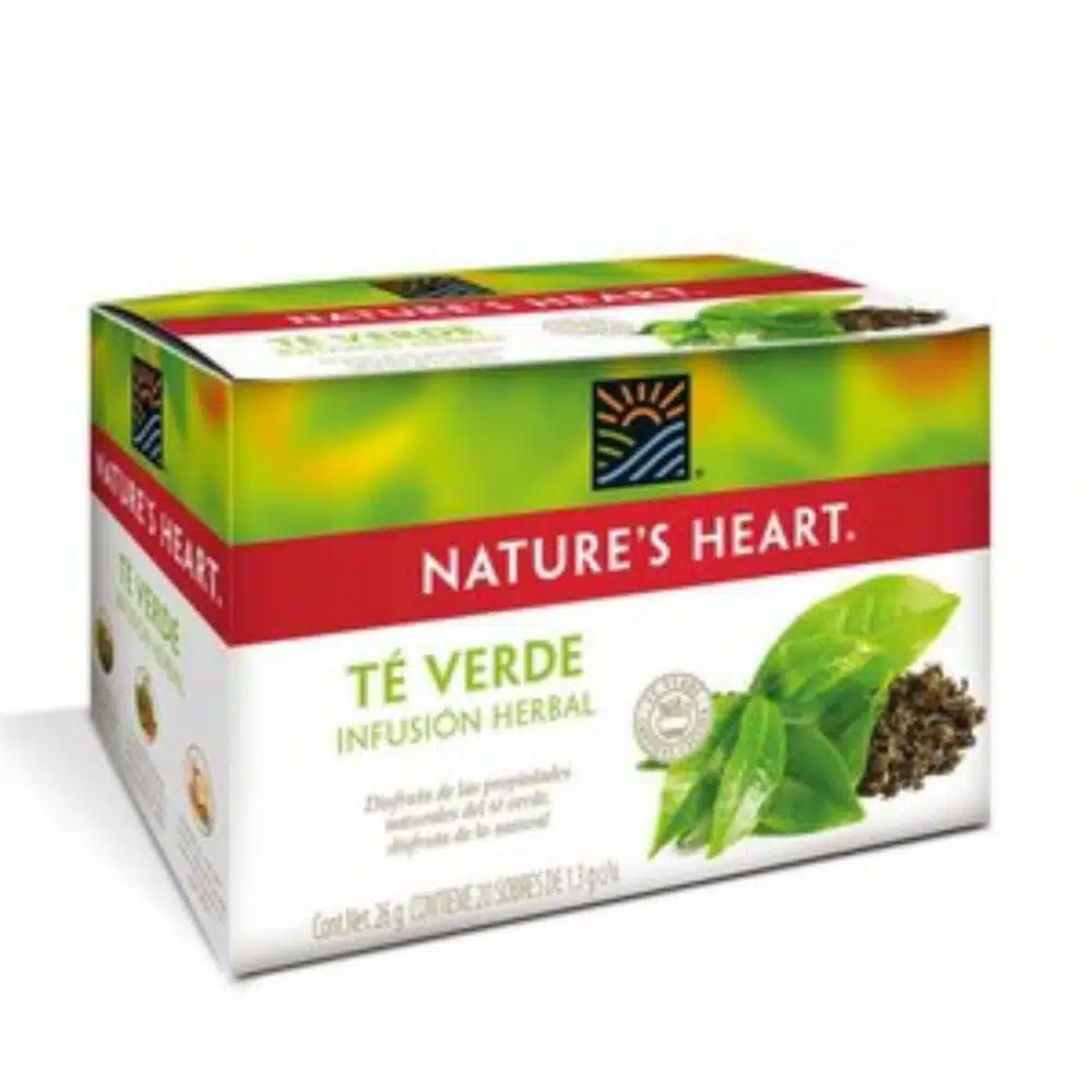 Té Verde Natures Heart 20 X 1.30 G