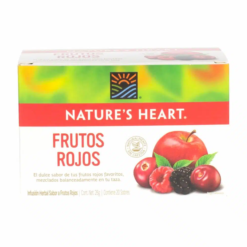 Infusión Frutos Rojos Natures Heart 20 X 30 G
