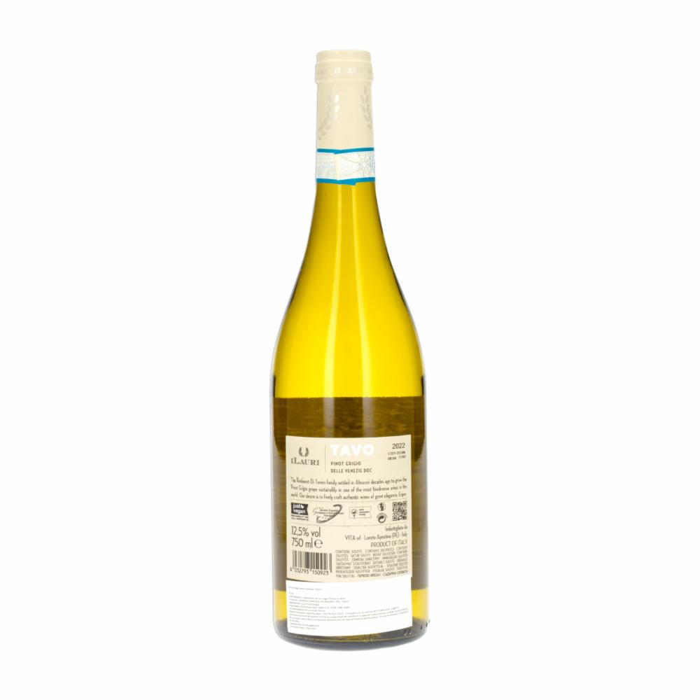 Vino Blanco Tavo-pinot Ilauri 750 Ml