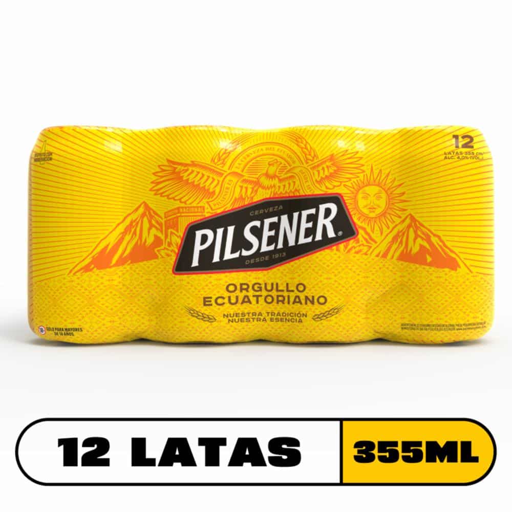 Cerveza En Lata Pilsener 12x355 Ml