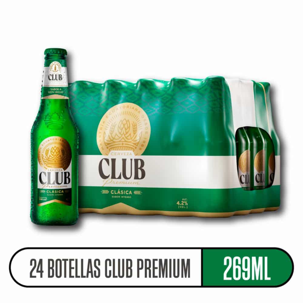 Cerveza Twist Off Club 24 X 330 Ml