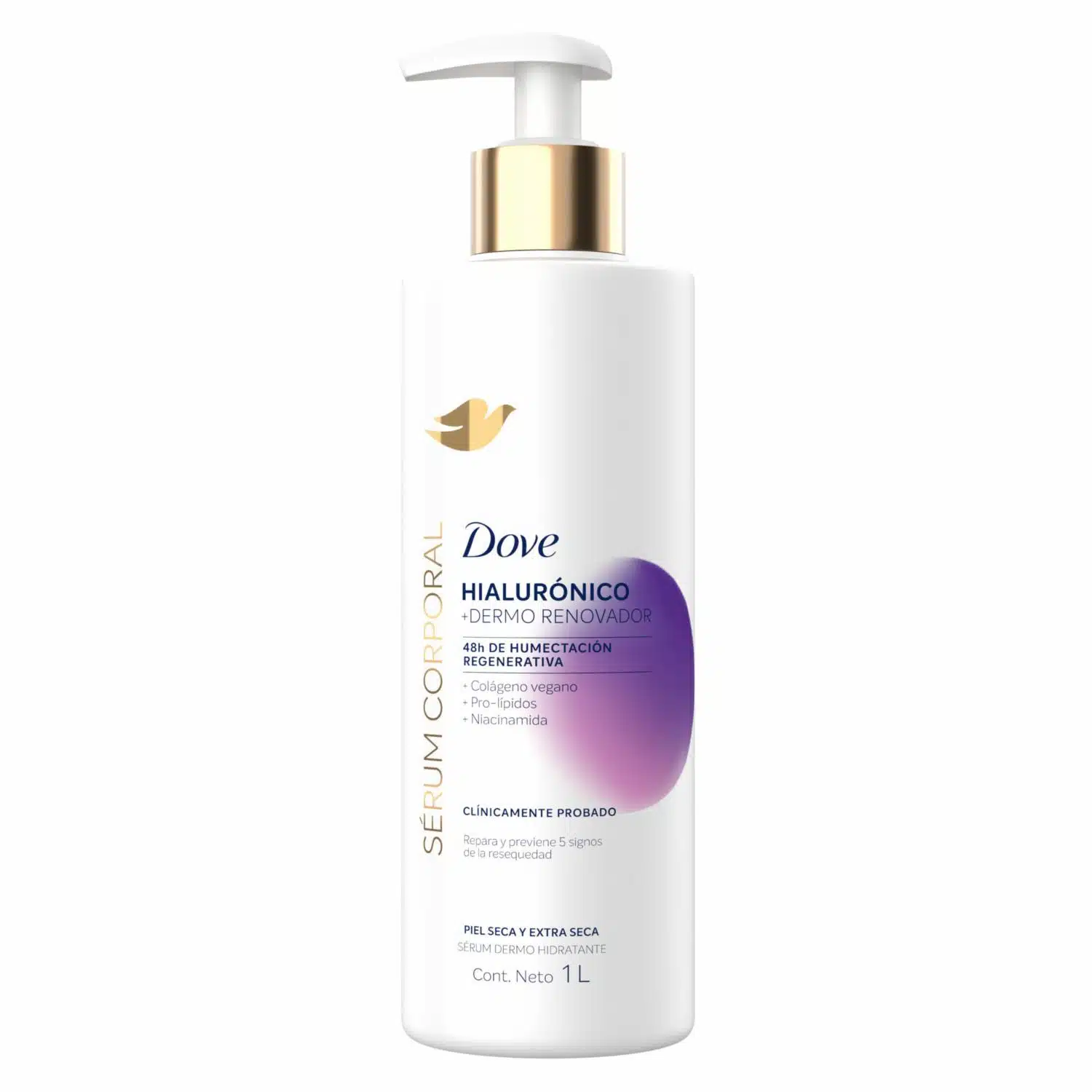 Serum Corporal Hialuronico Demorenovador Dove 1000 Ml