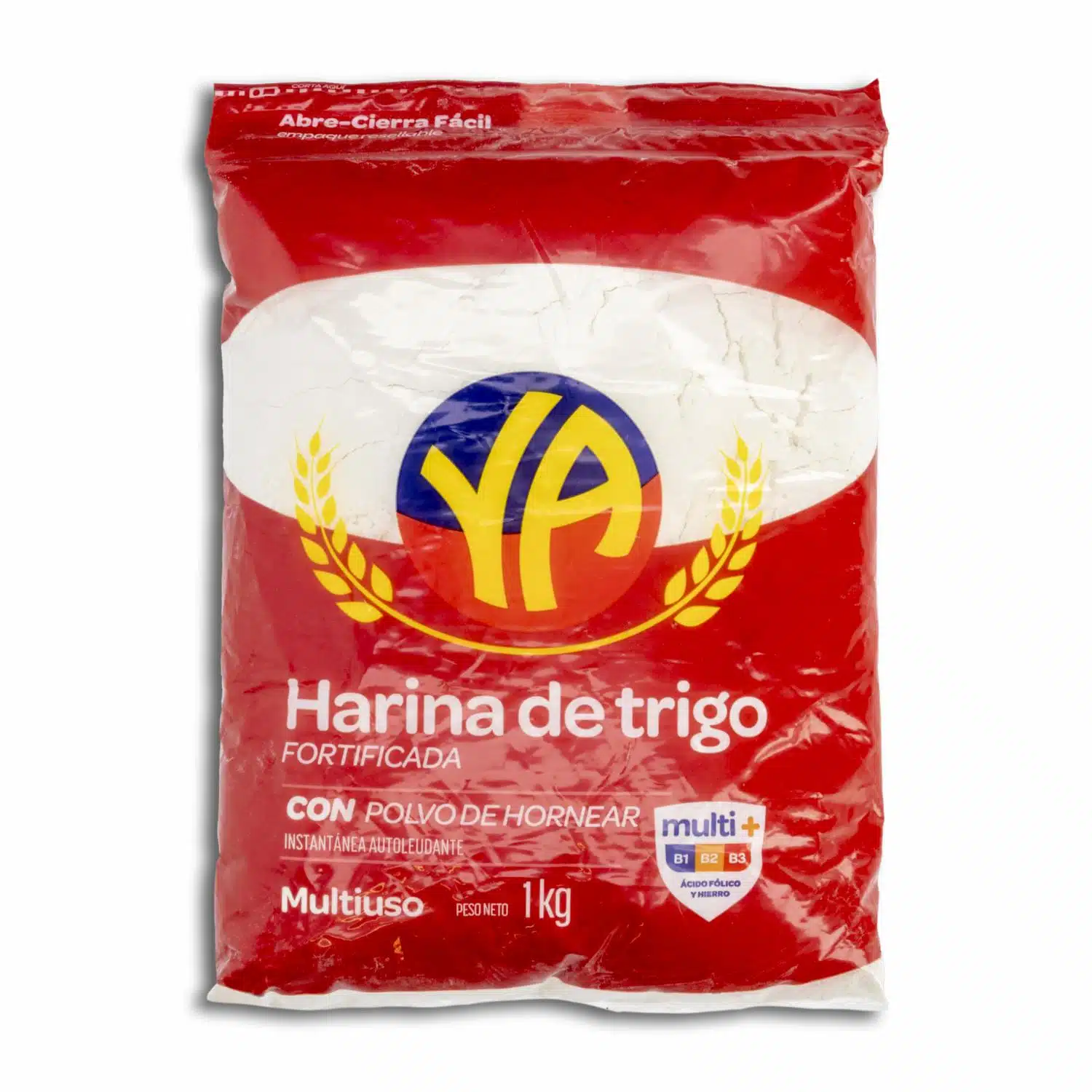 Harina Con Polvo De Hornear Ya 1 Kg