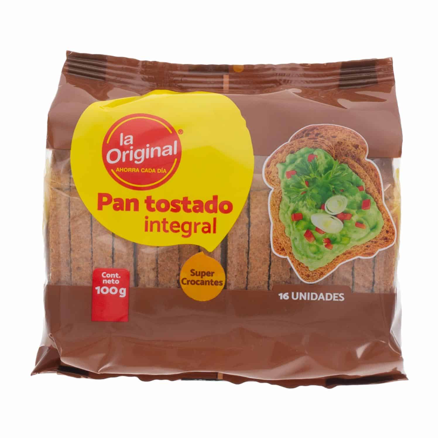 Tostadas Integrales La Original 100 G