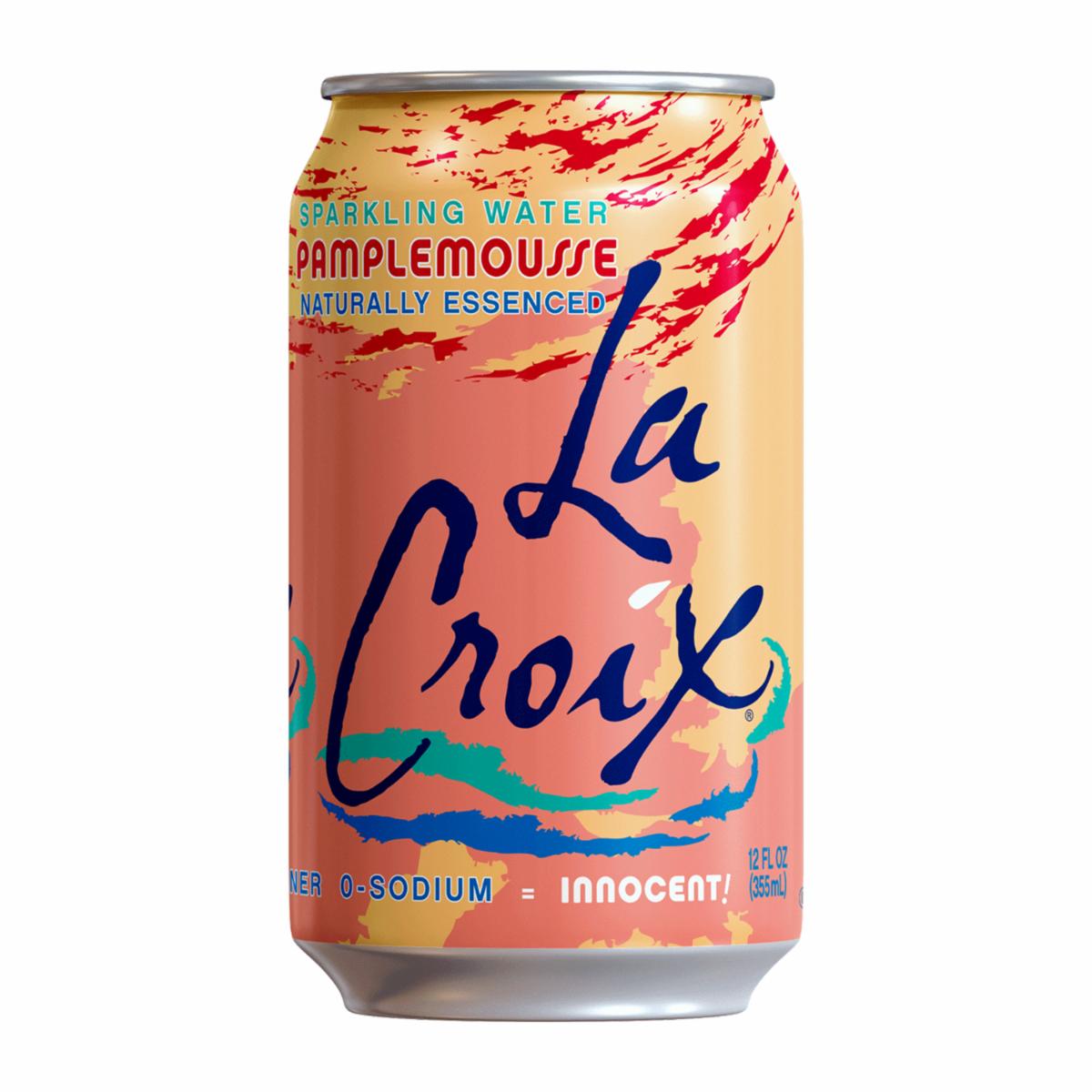 Agua Con Gas De Pomelo Con Pamplemousse LA CROIX 355 Ml