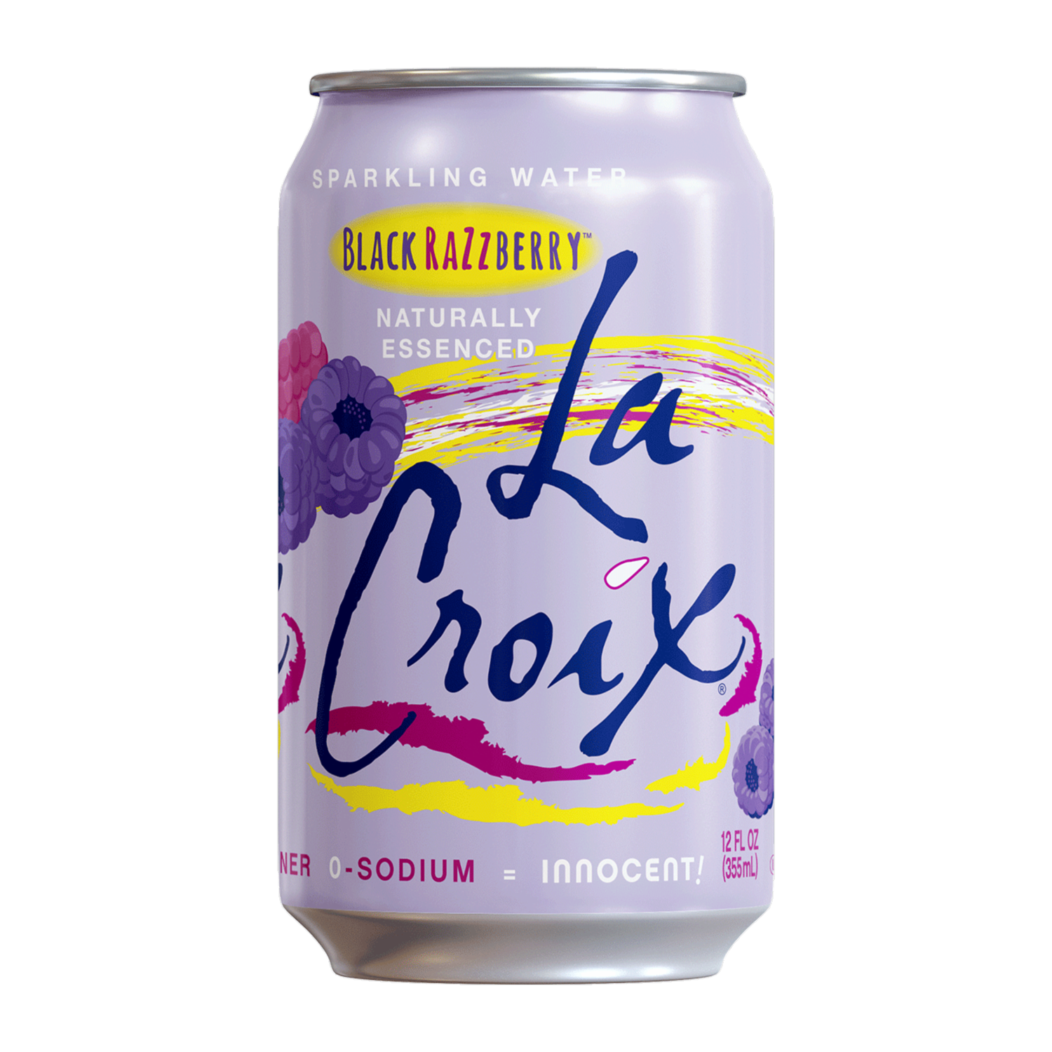 Agua Con Gas Black Sabor A Frutos Rojos LA CROIX 355 Ml