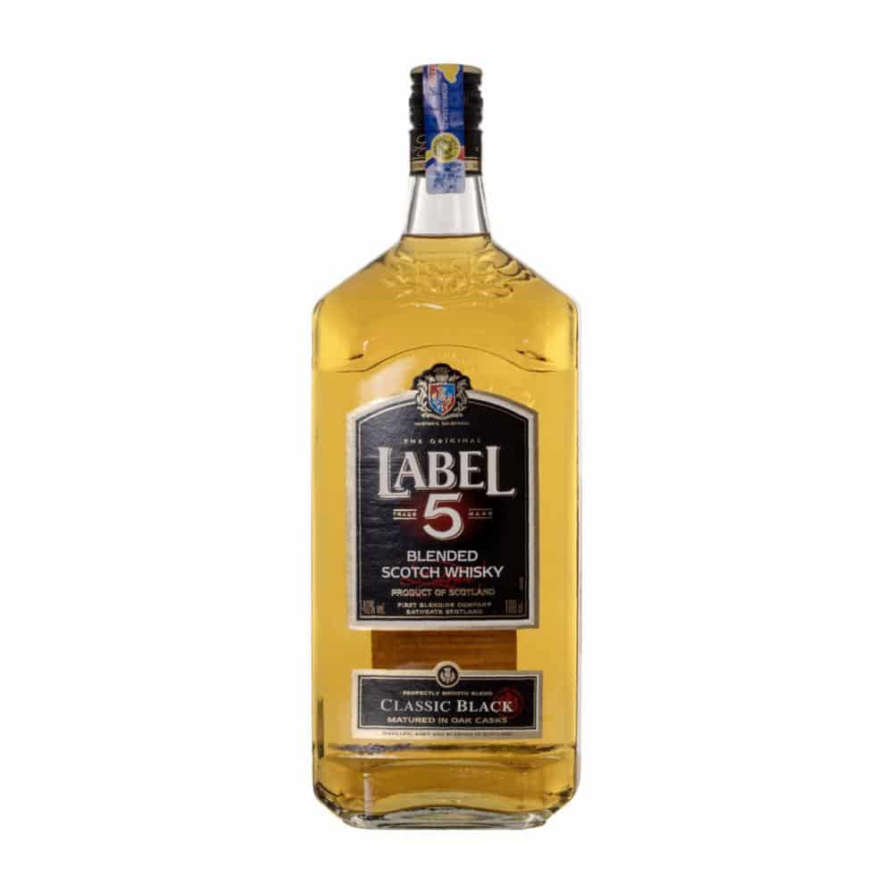 Whisky Classic Black Label 5 1000 Ml