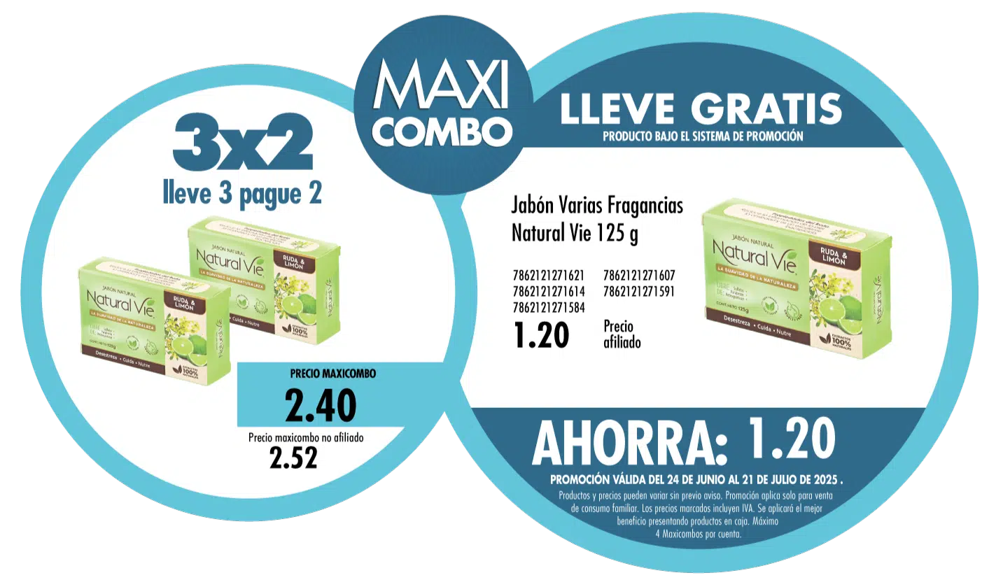 Maxicombo 3×2 -10
