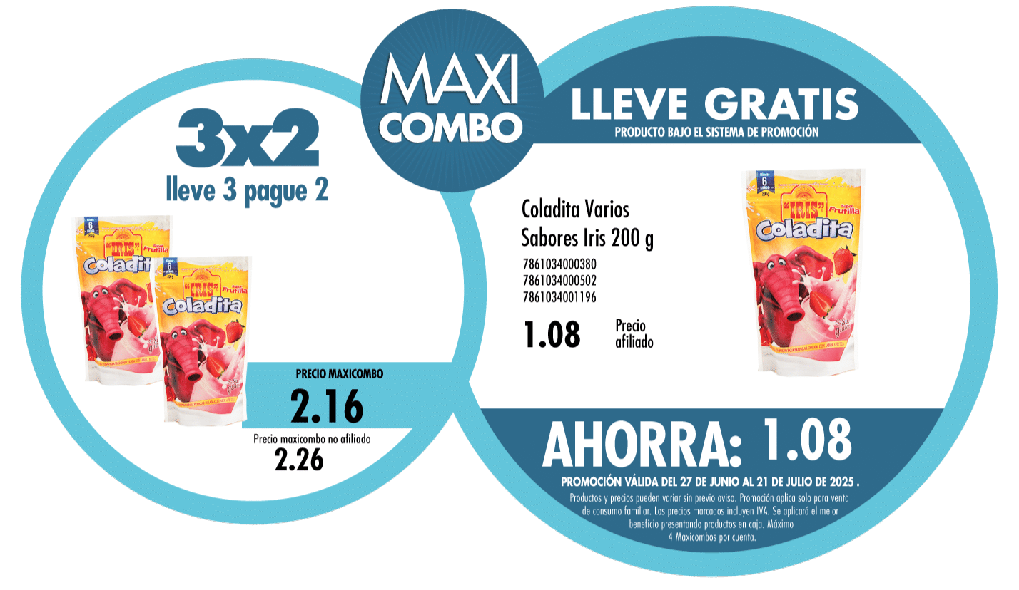 Maxicombo 3×2 -5