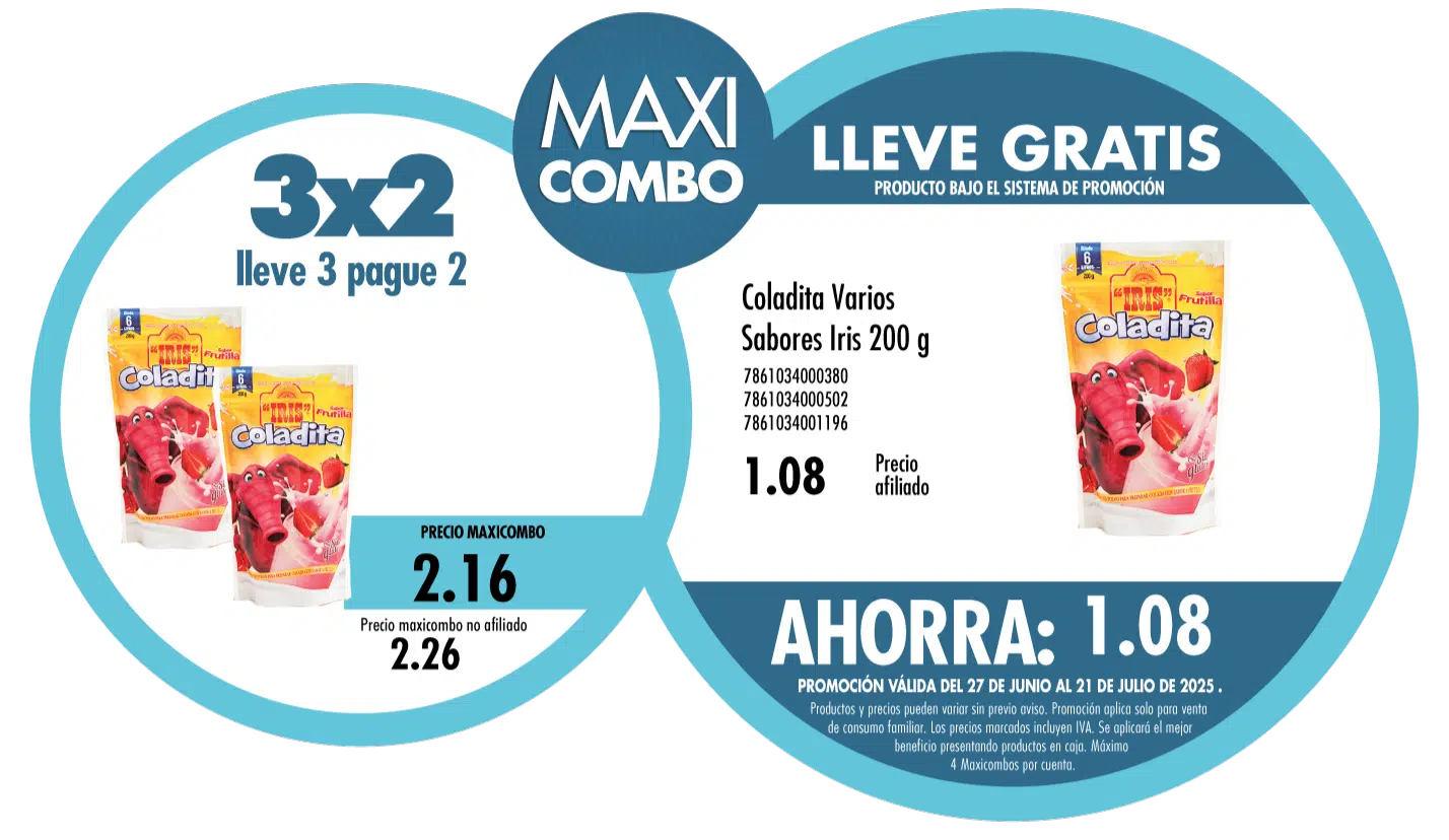 Maxicombo 3×2 -5