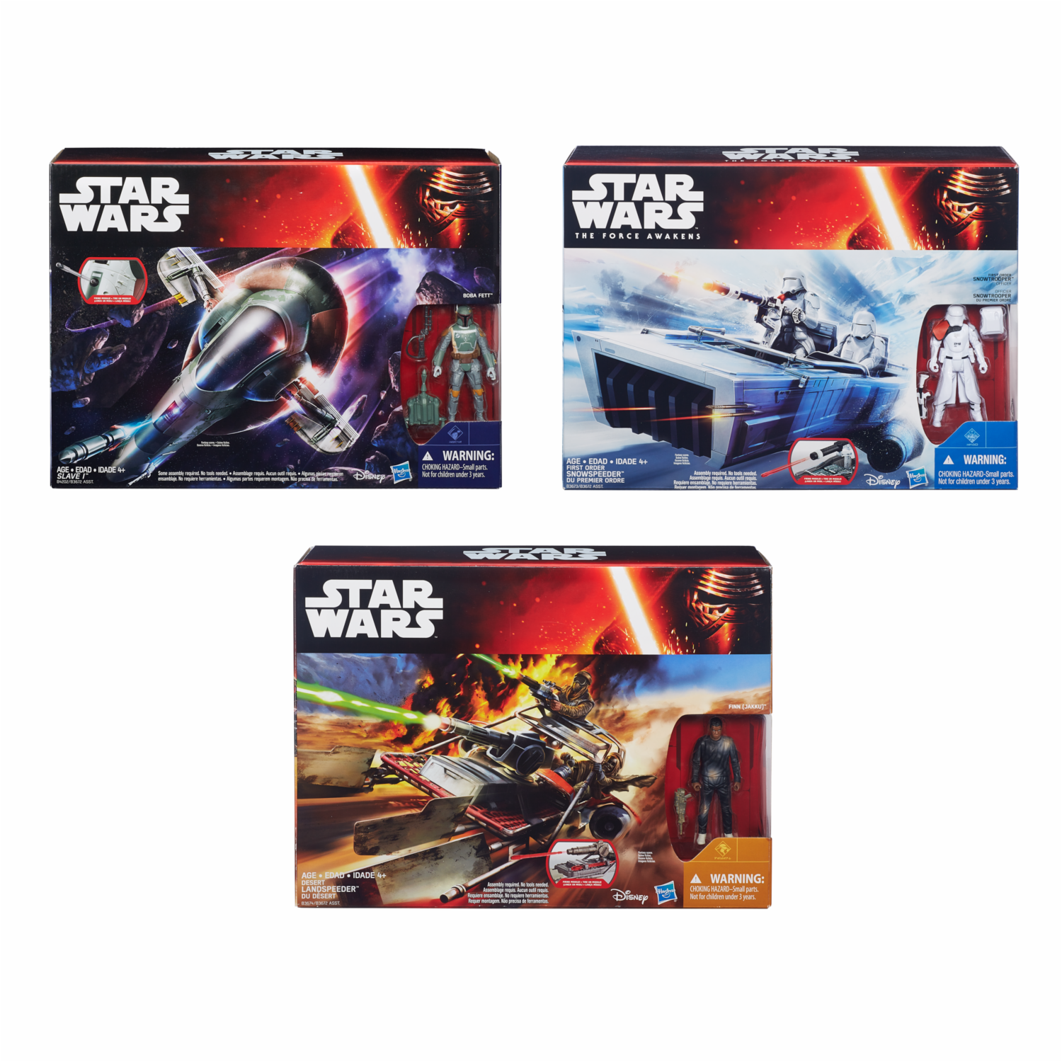Vehículos Episodio 7 La Fuerza Despierta STAR WARS Modelos Surtidos