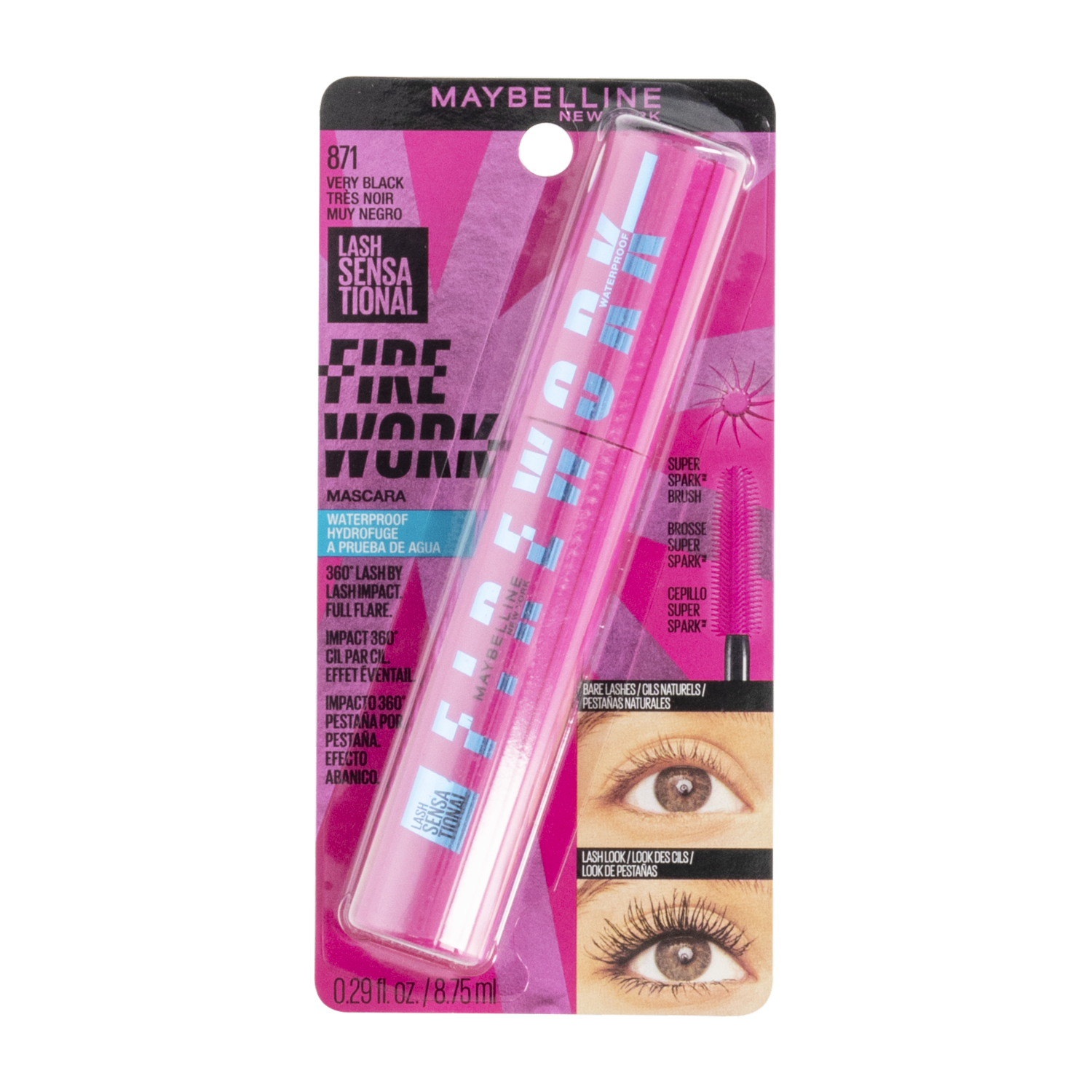 Máscara De Pestañas Sensational MAYBELLINE NEW YORK 10 Ml