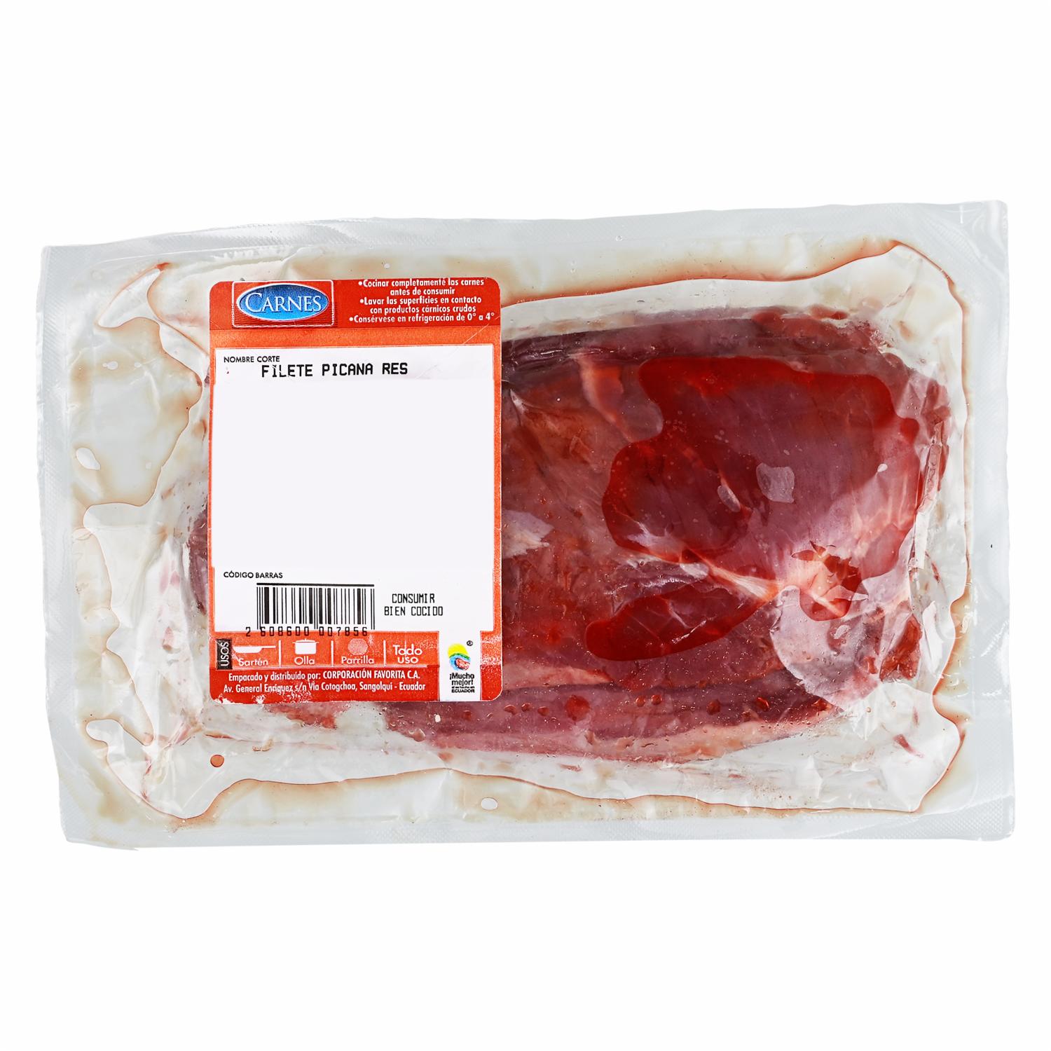 Filete De Picaña De Res SUPERCARNES Al Peso
