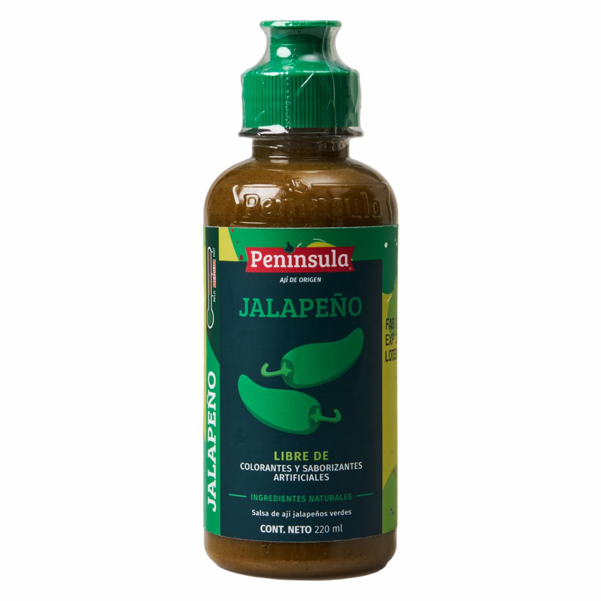 Salsa De Ají Jalapeño PENINSULA 220 Ml